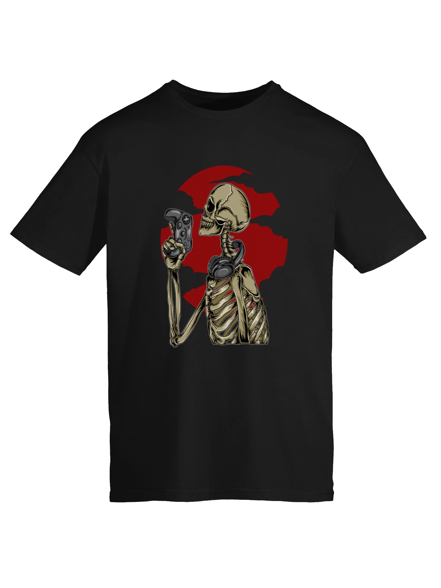 Skeleton Gamer Unisex T-Shirt product image (20)