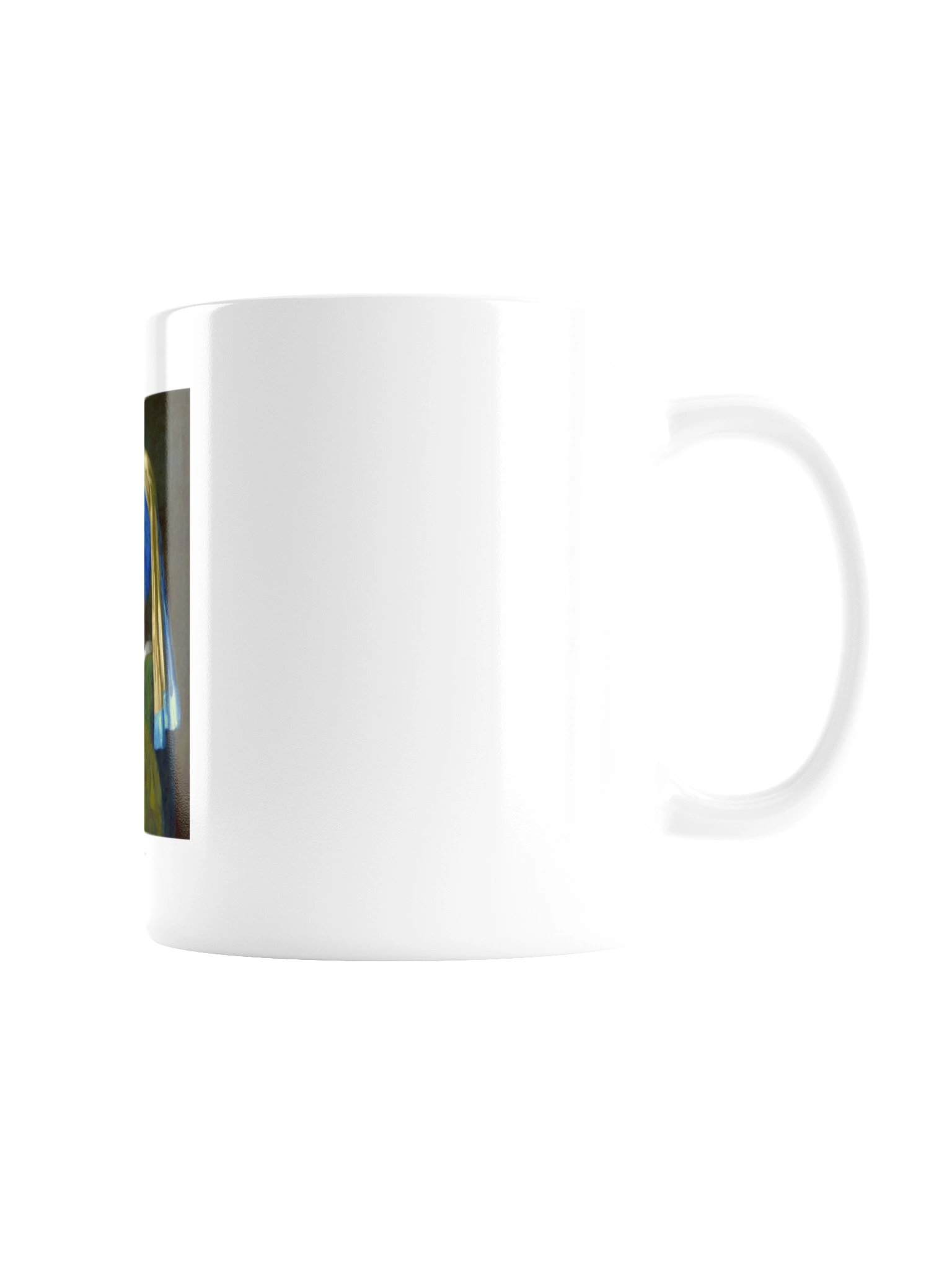 Girl with a Pearl Earring — White Mug product image (3)