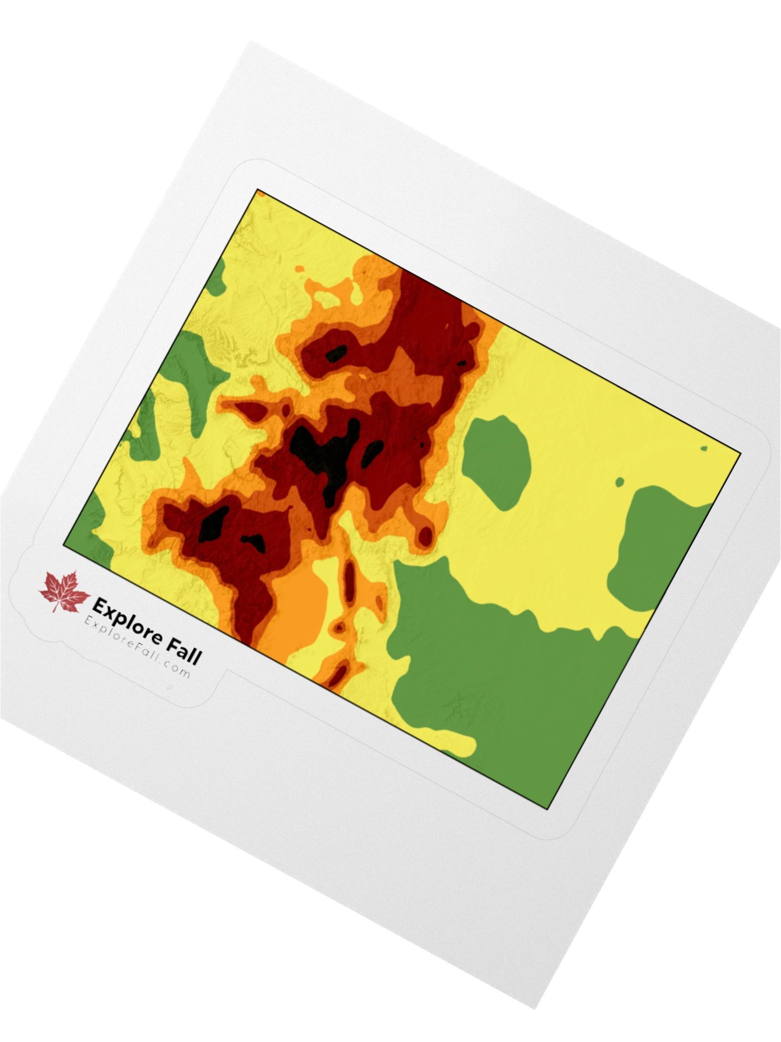 Colorado Peak Fall Color Sticker product image (2)