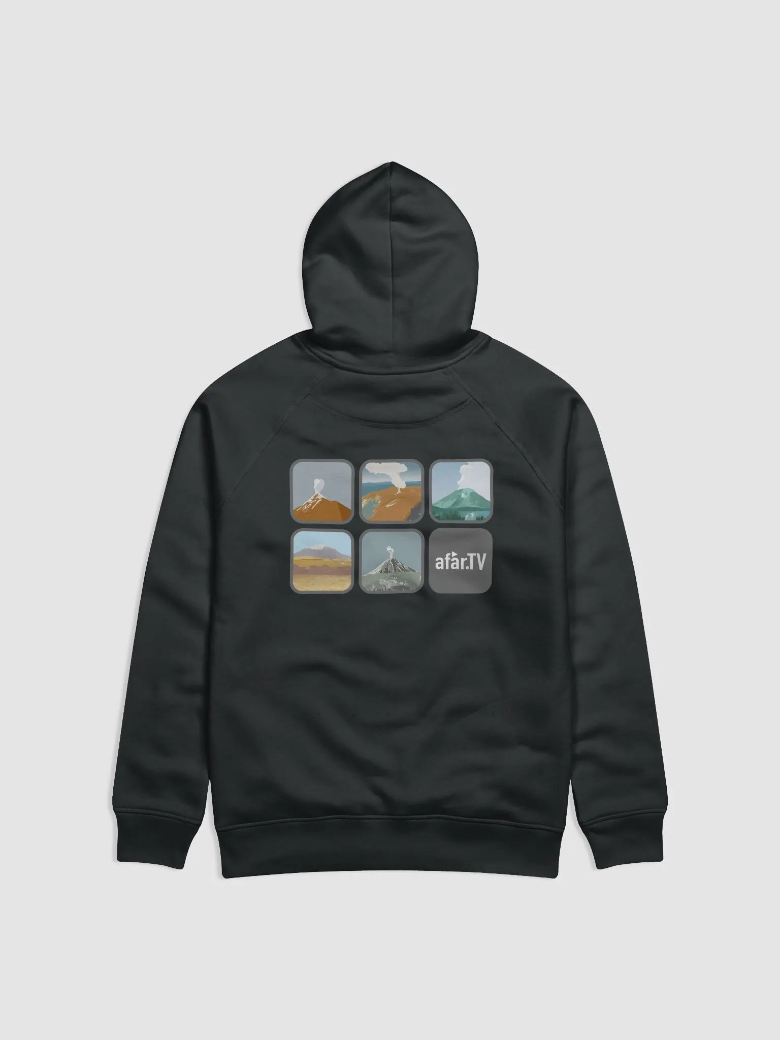 Erupting Volcanoes! Organic Cotton Hoodie (Unisex) product image (2)