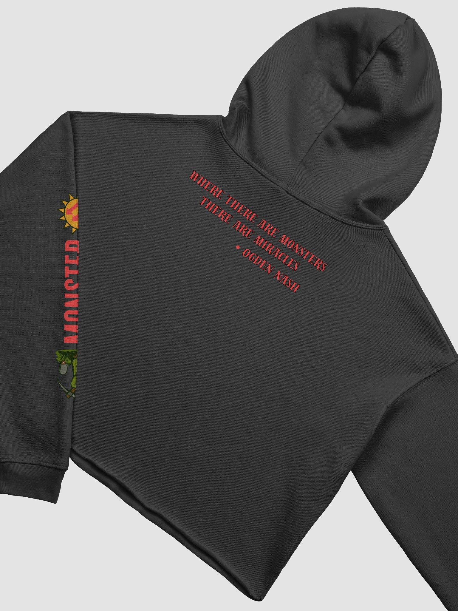 AUGUST 2025 - Be The Monster Crop Hoodie product image (22)