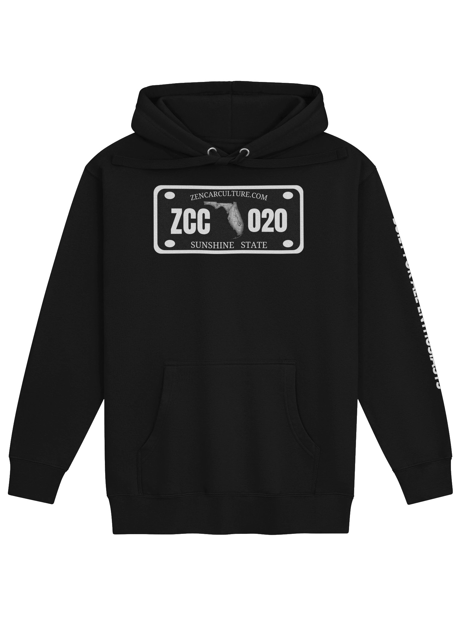 ZCC License Plate Hoodie product image (1)