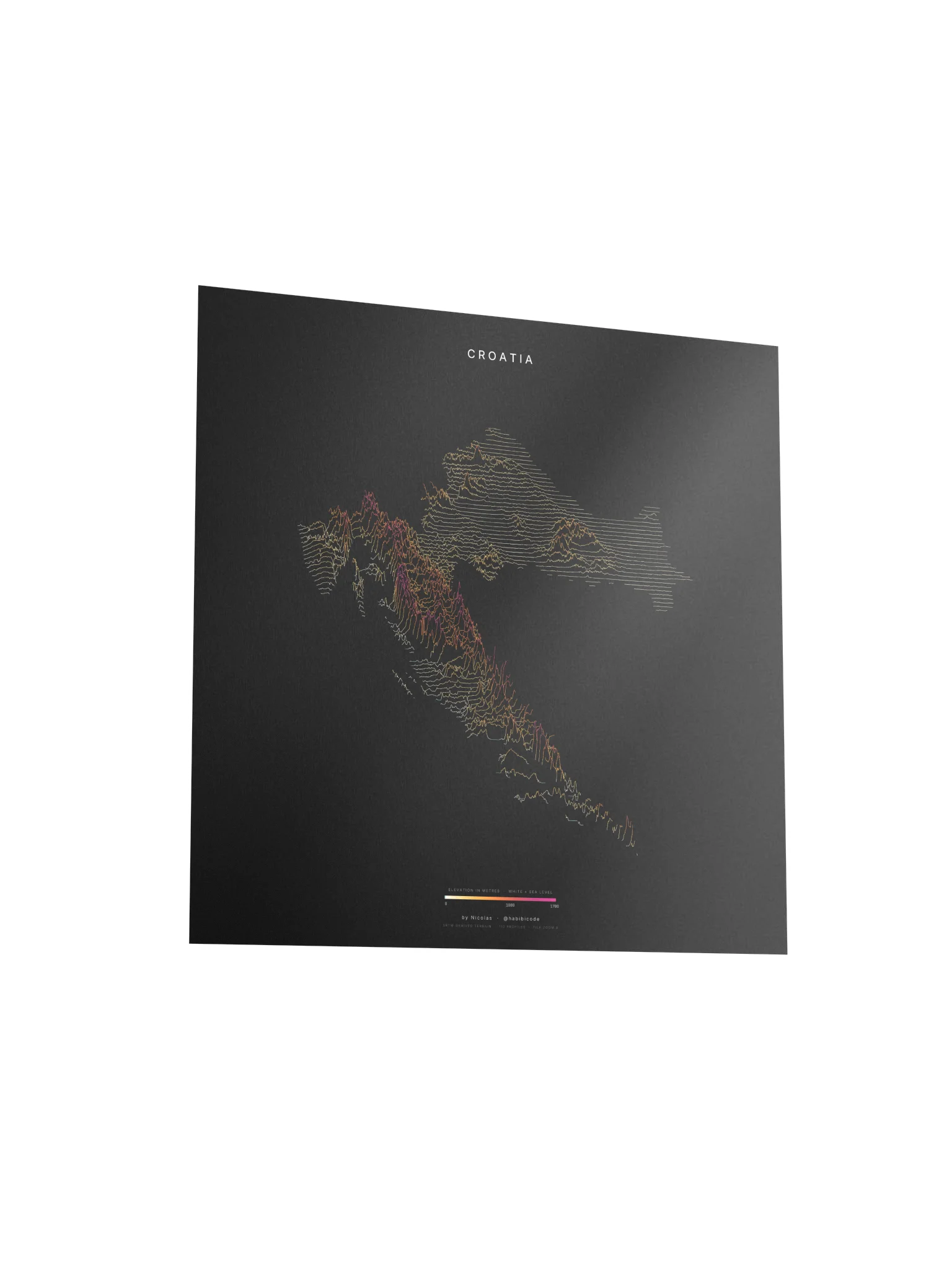 Ridgeline Poster - Croatia product image (3)