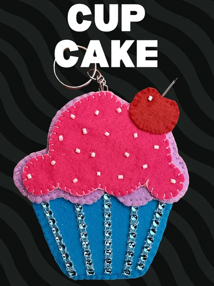 Cup Cake 2D Keychain product image (1)