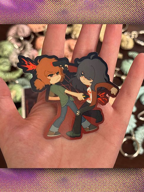 Rose & Hollie Sticker - Divine Hammer product image (2)