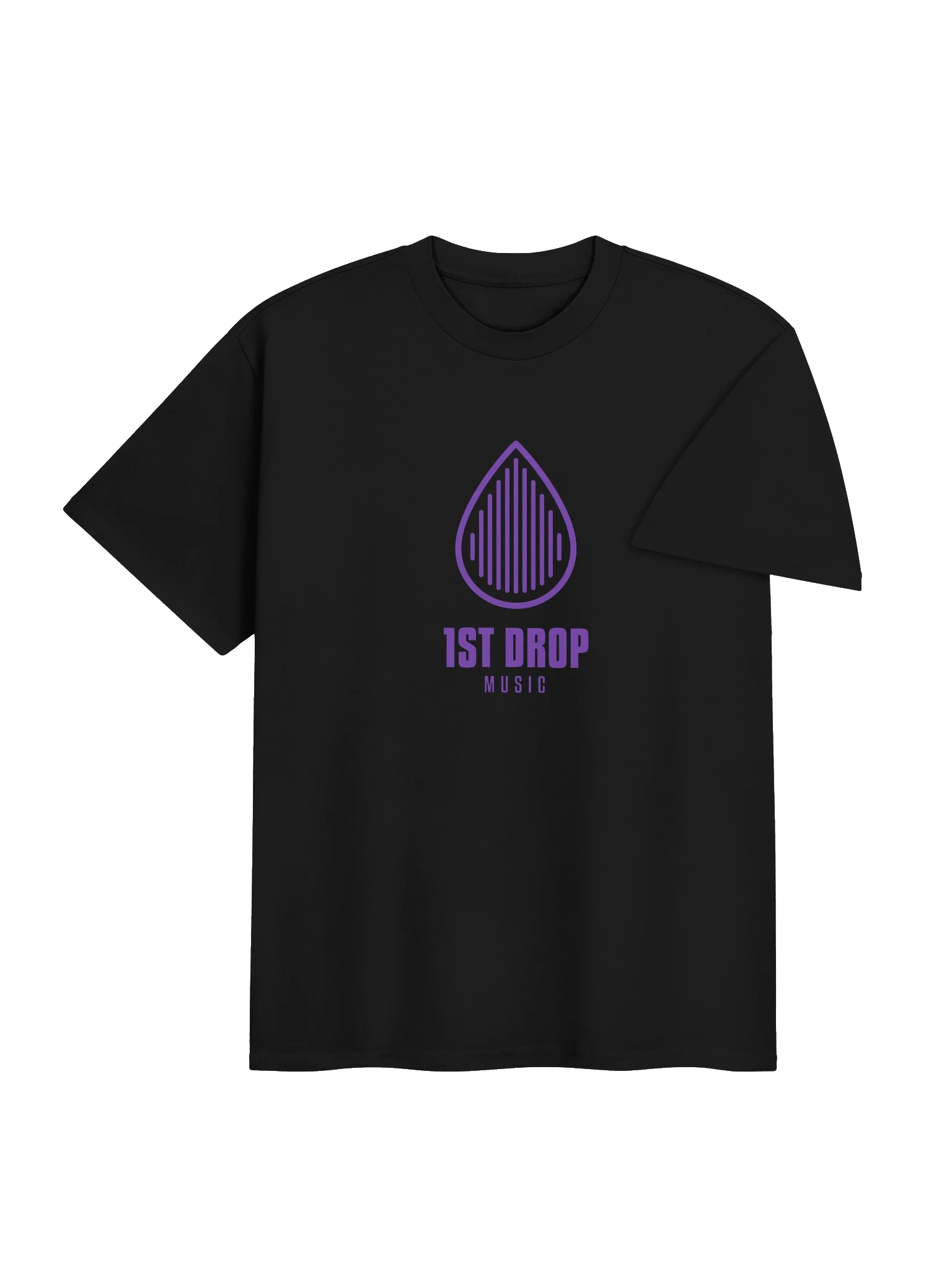 1st Drop Music Purple Heavy T-shirt