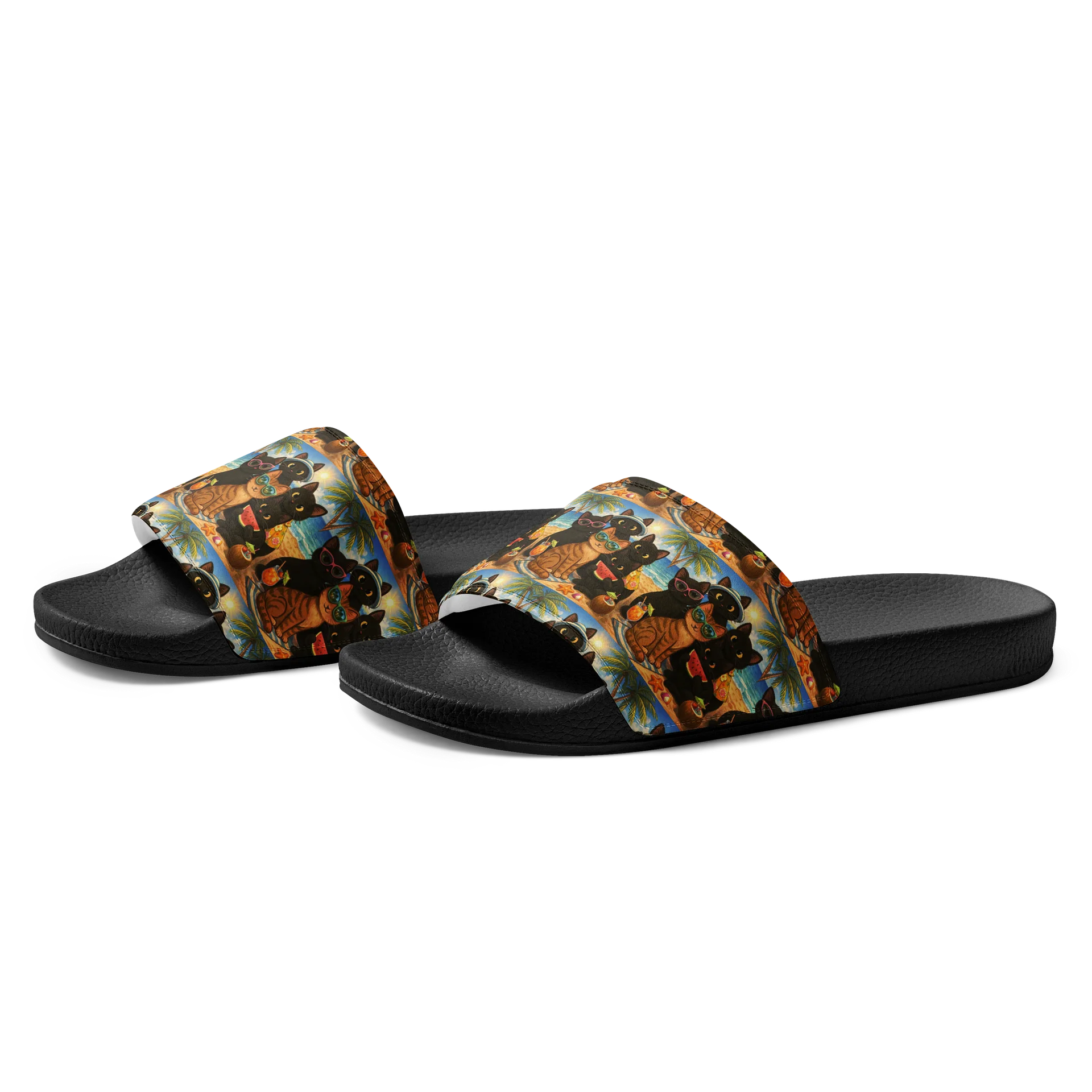 Cat brigade summer Men's Slides product image (2)