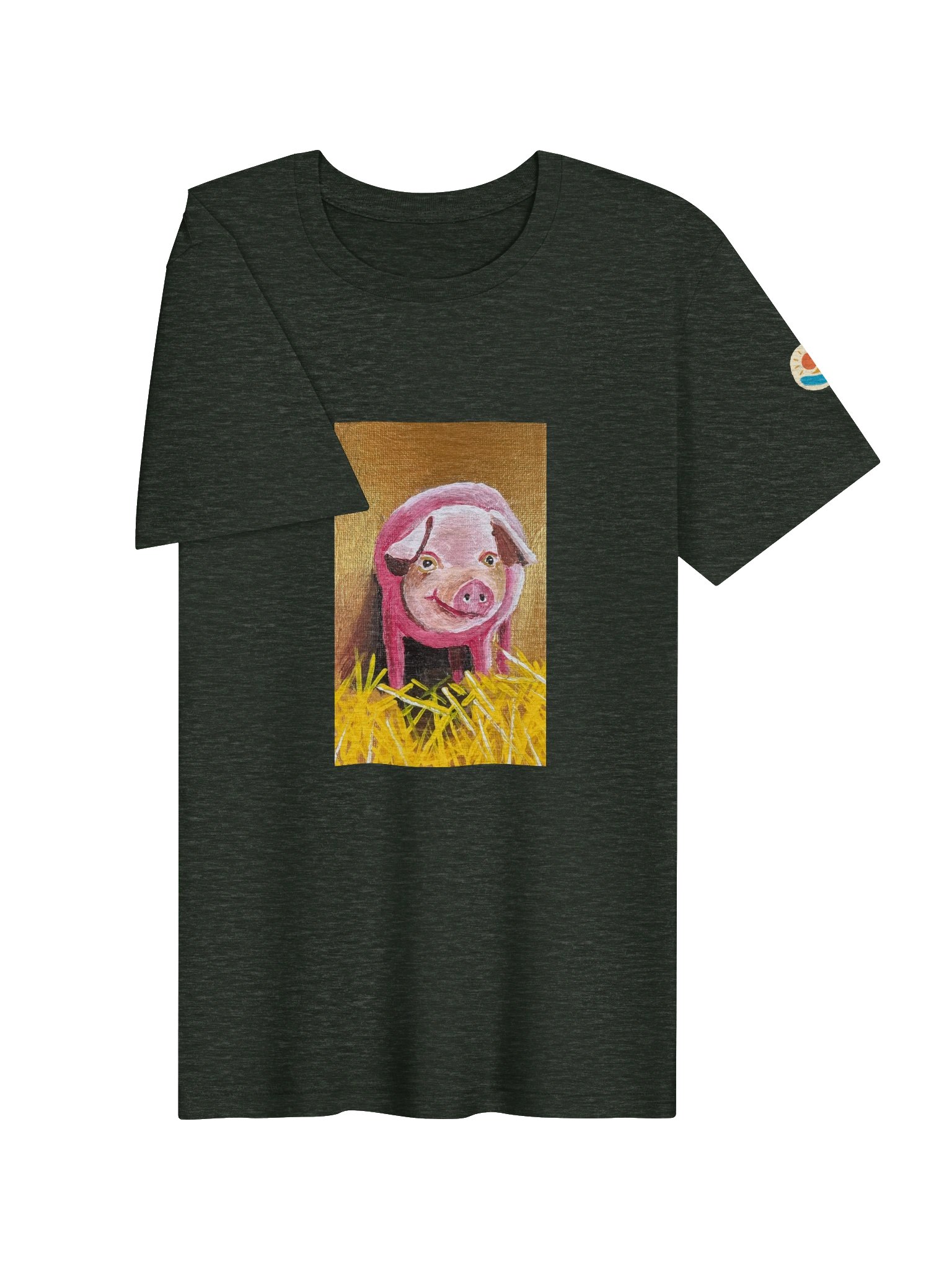 Happy Pig — T-shirt product image (23)