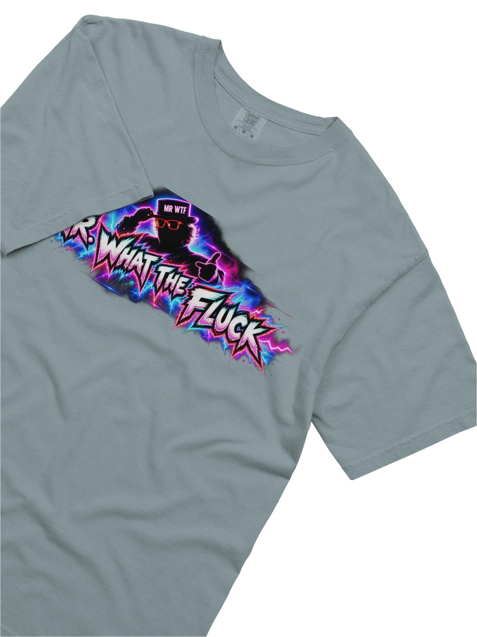 MR. WHAT THE FLUCK T-Shirt - Ice Blue product image (10)