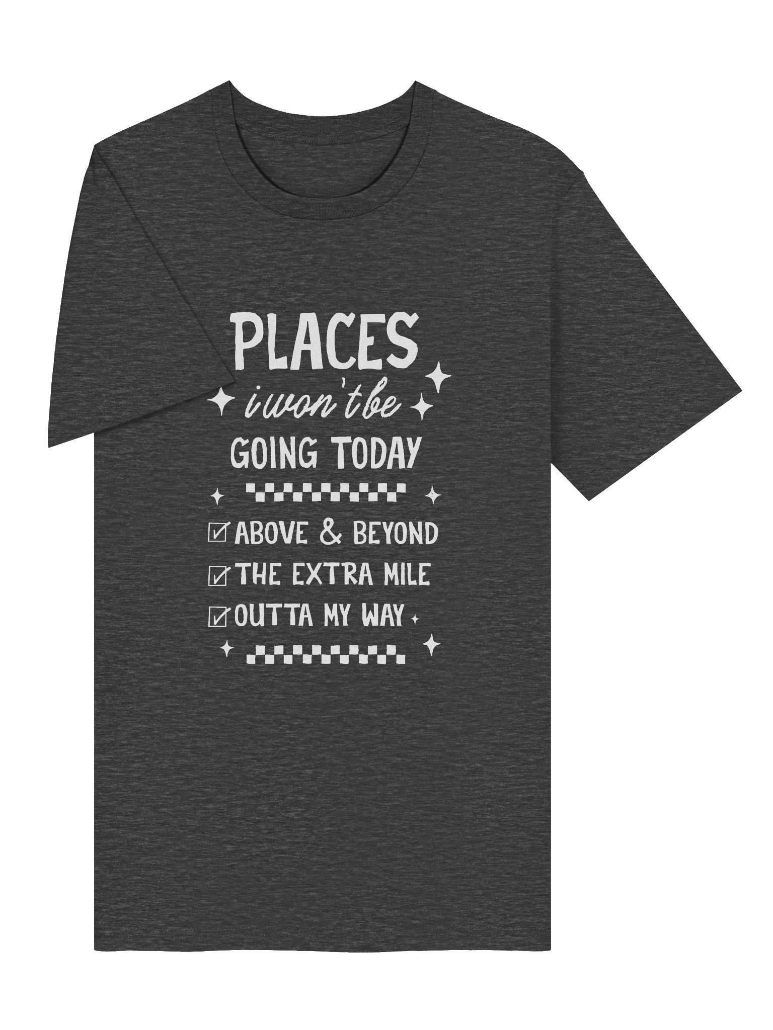 Funny Sarcastic Quote Unisex Organic T-Shirt product image (2)