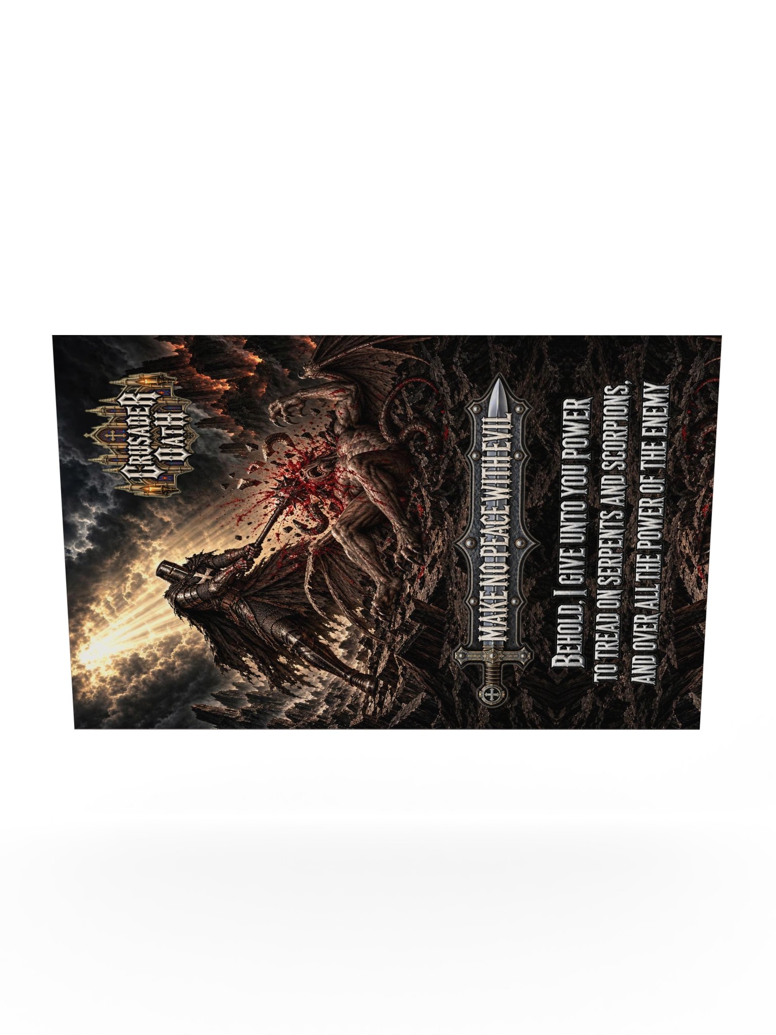 Make No Peace With Evil Posters product image (19)