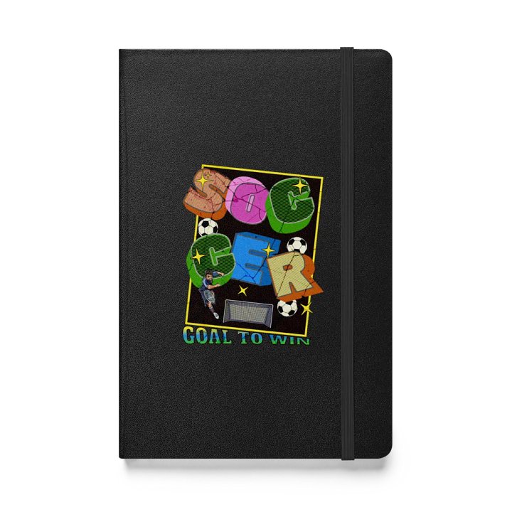 Goal to Win Soccer Hardcover Notebook product image (1)