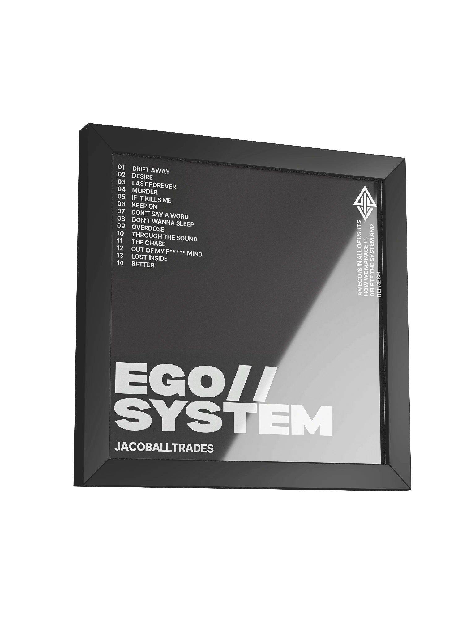 EGO//SYSTEM Track list Poster product image (11)