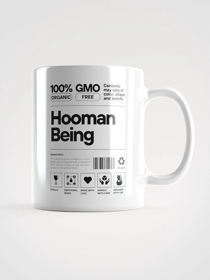 Hooman Being White Mug product image (1)