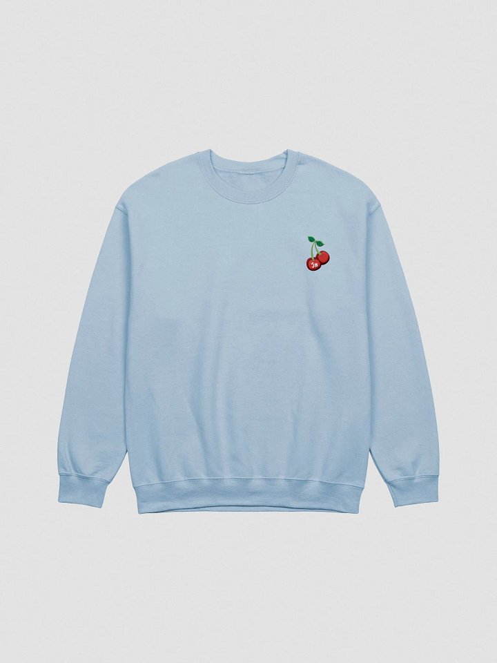 Cherry Sweatshirt - Light Blue product image (1)