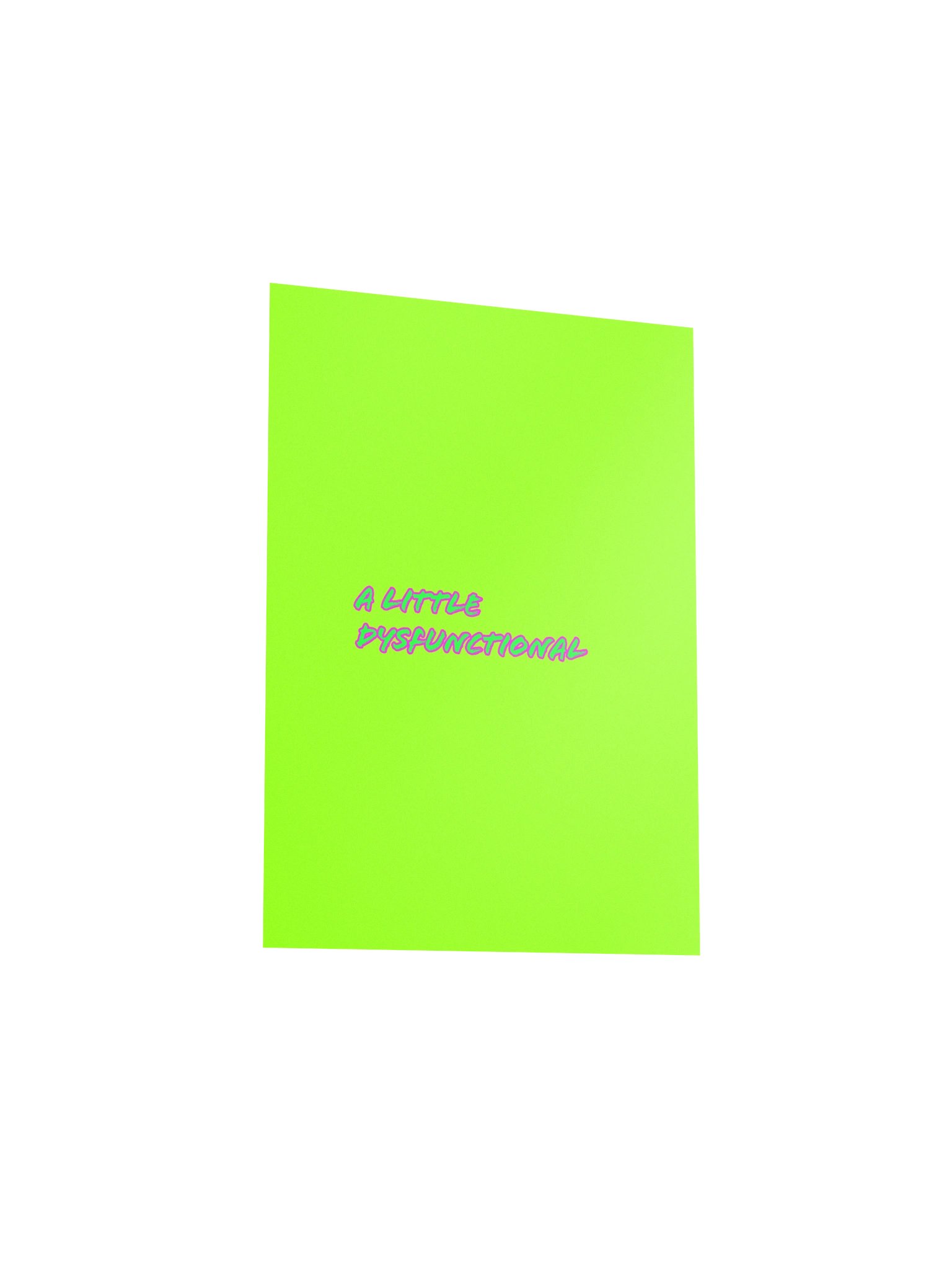 A Little Dysfunctional Poster product image (3)