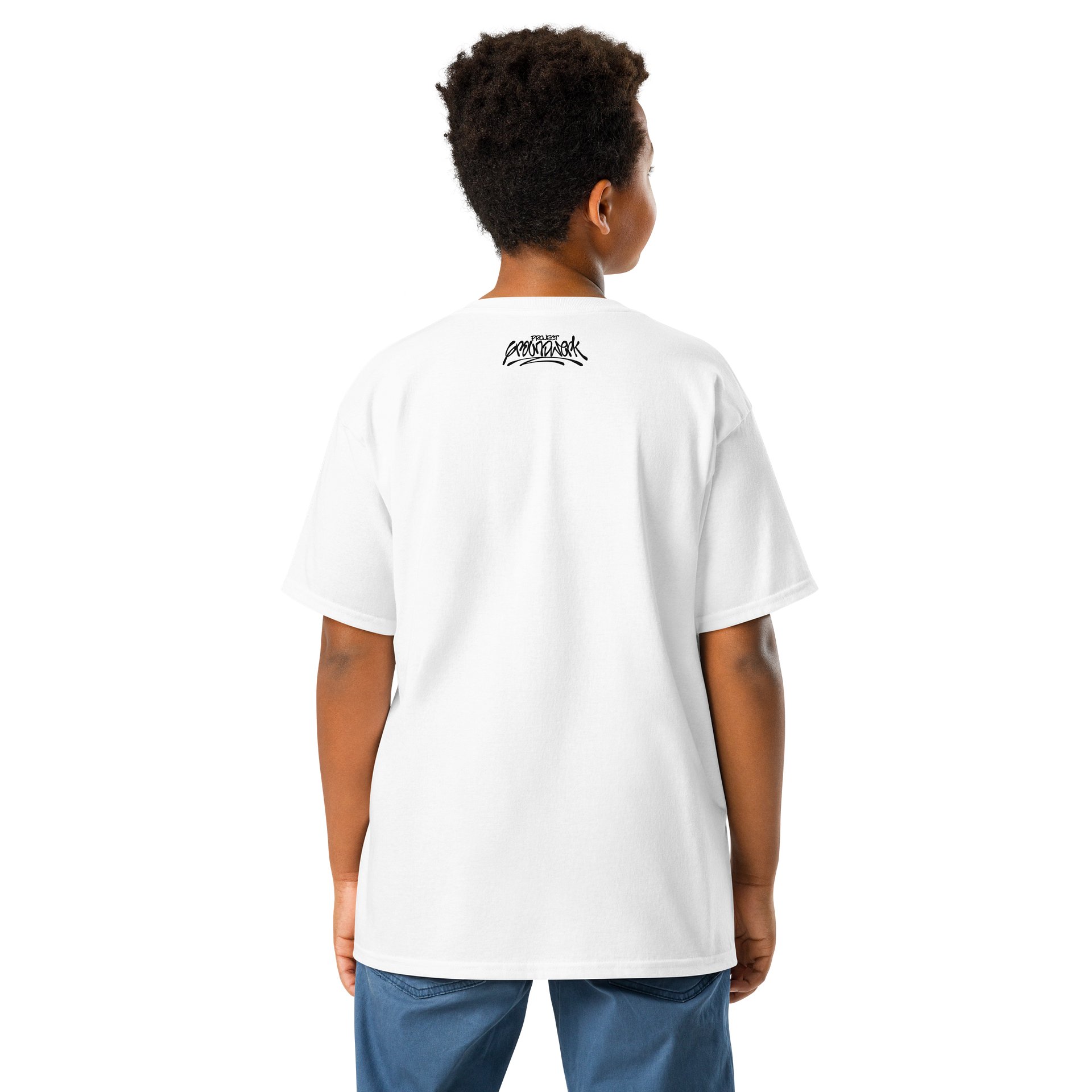 Project Groundwerk Classic Logo Youth Classic White Tee product image (5)