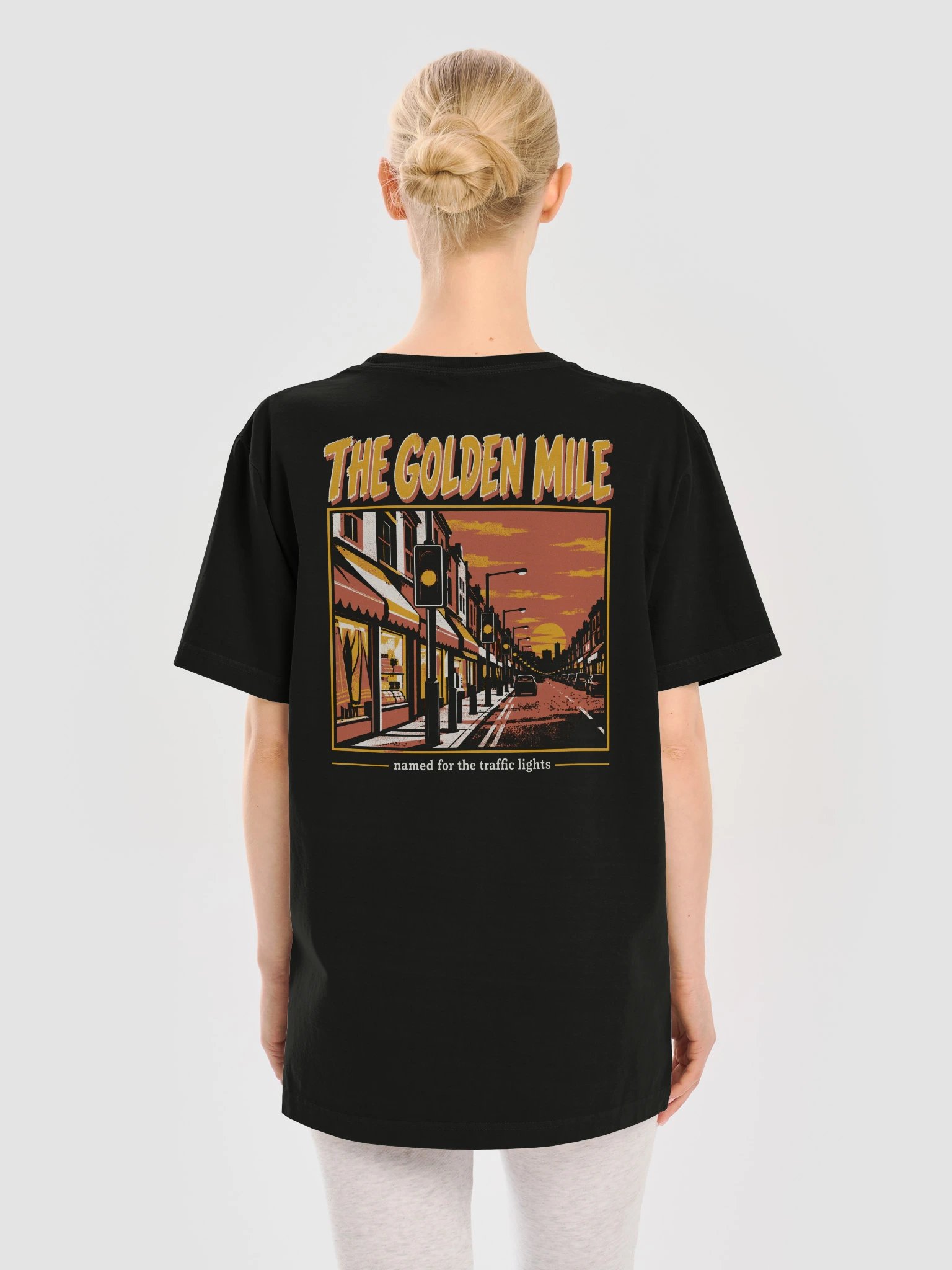 The Golden Mile (Heavyweight Tee, Front and Back) product image (10)