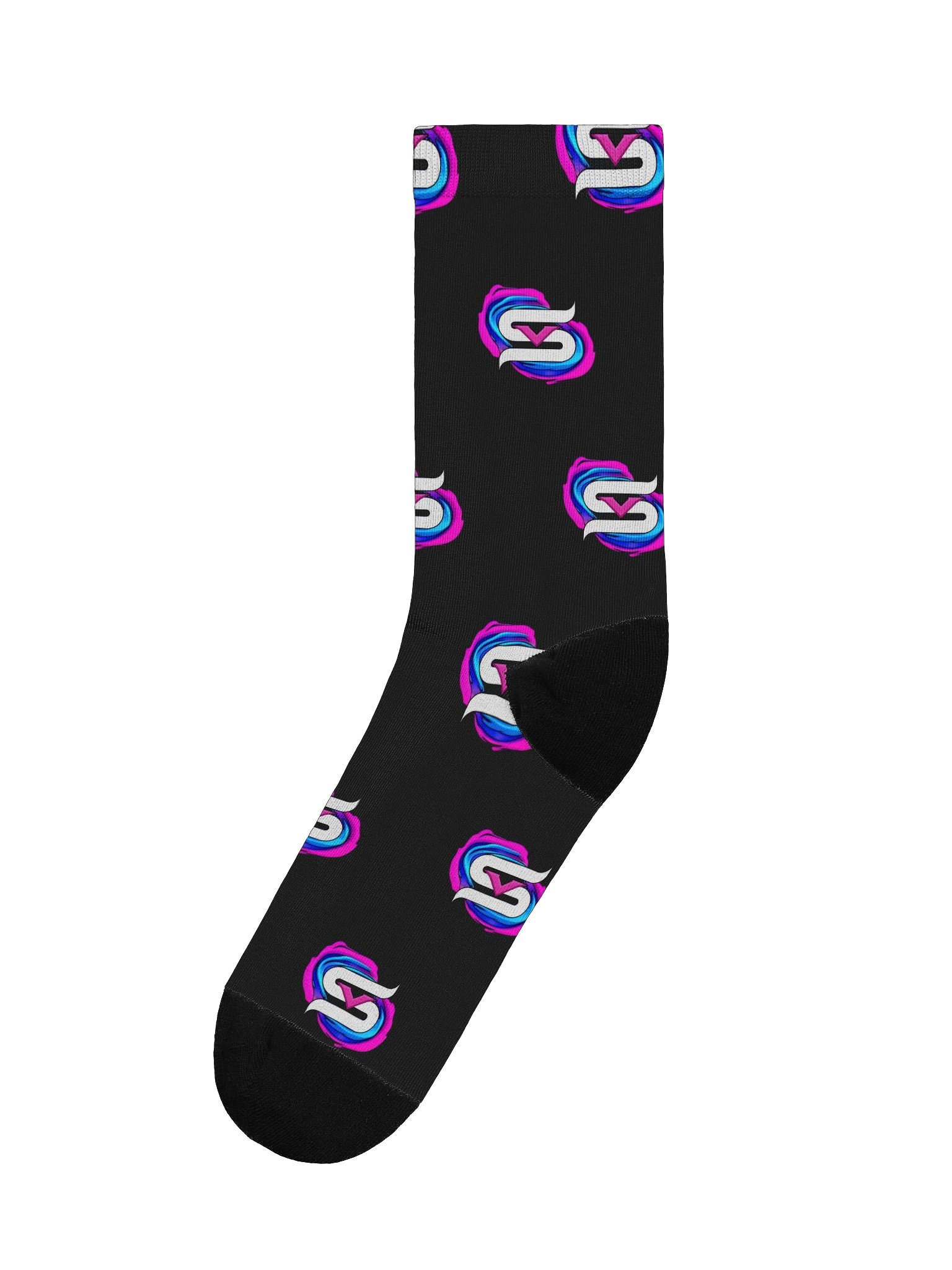 Eco-Chic Abstract Crew Socks product image (1)