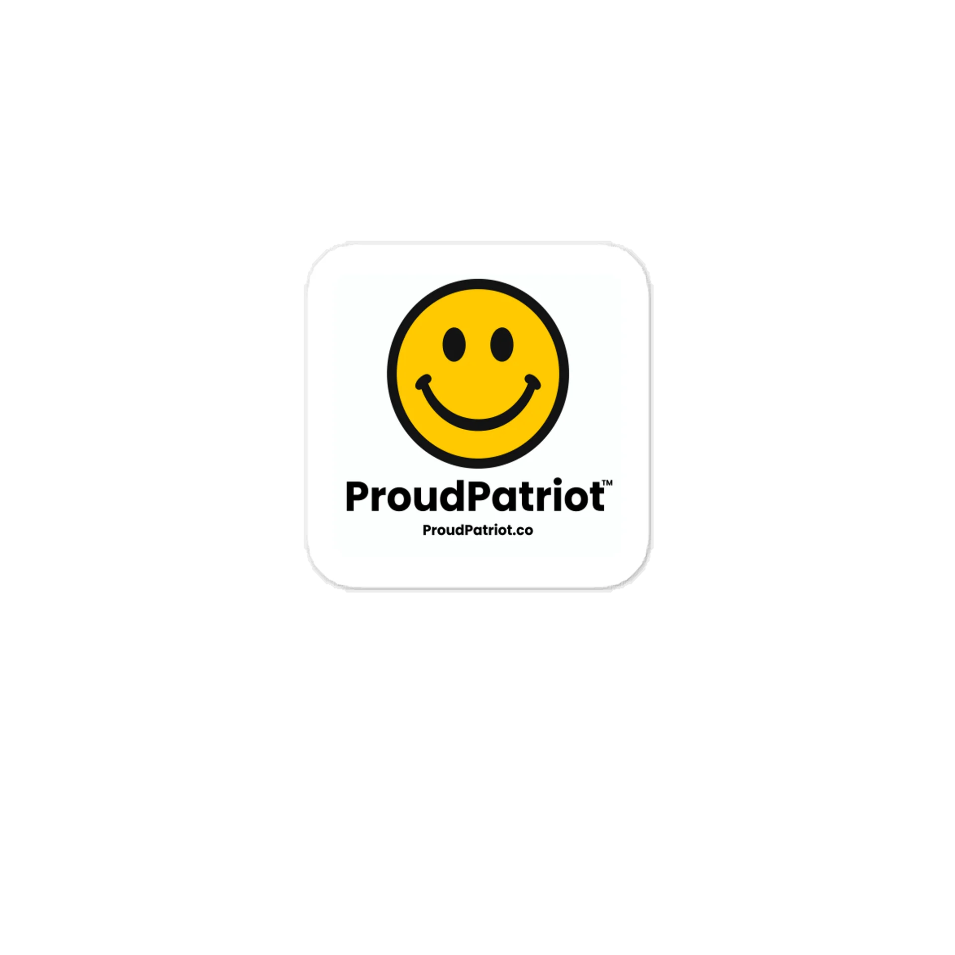 Smiley Face Vinyl Sticker product image (1)