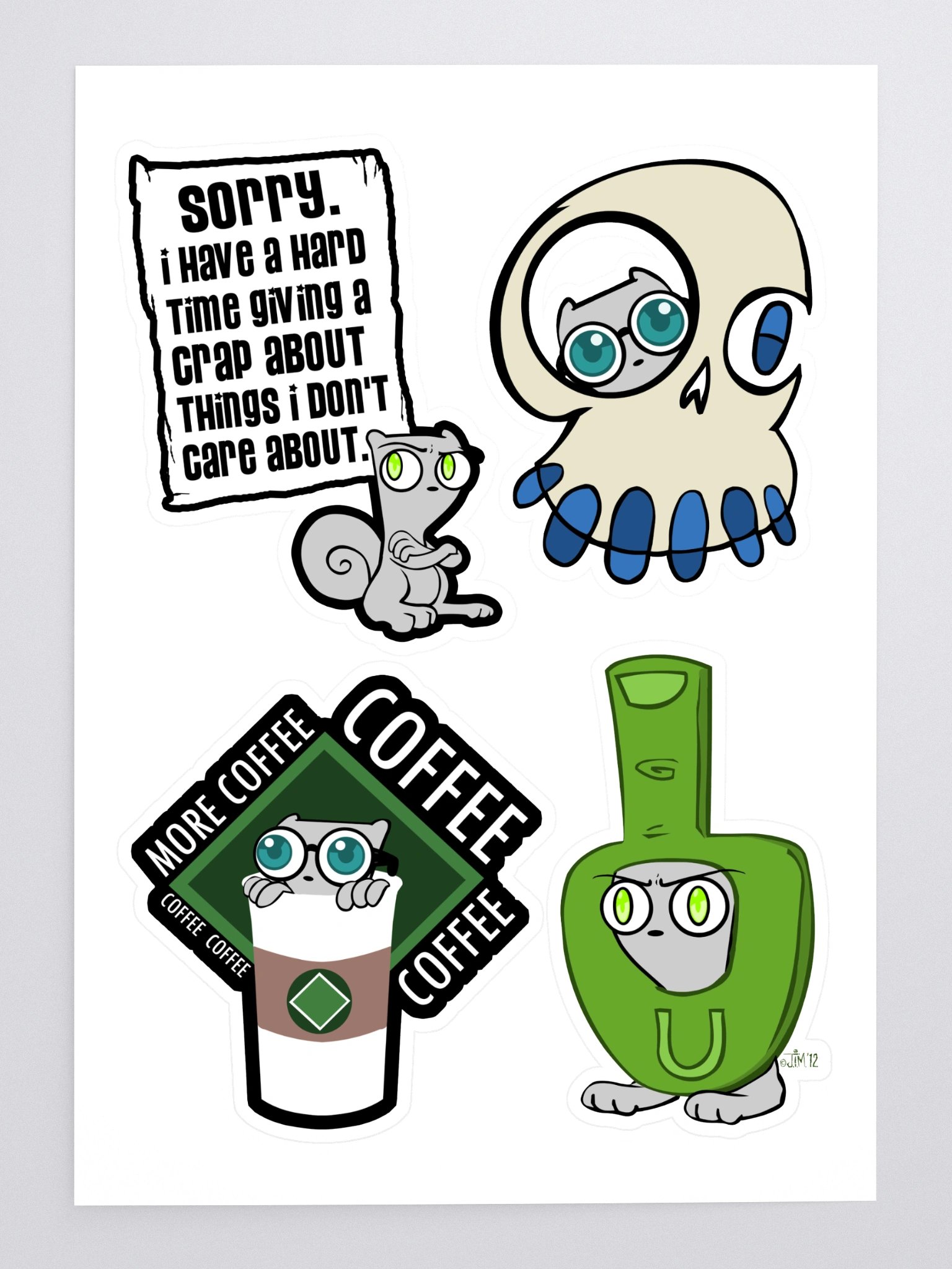 Foamy The Squirrel Sticker Sheet! #4 product image (3)