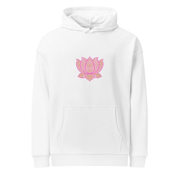 Golden Lotus Organic Hoodie product image (1)