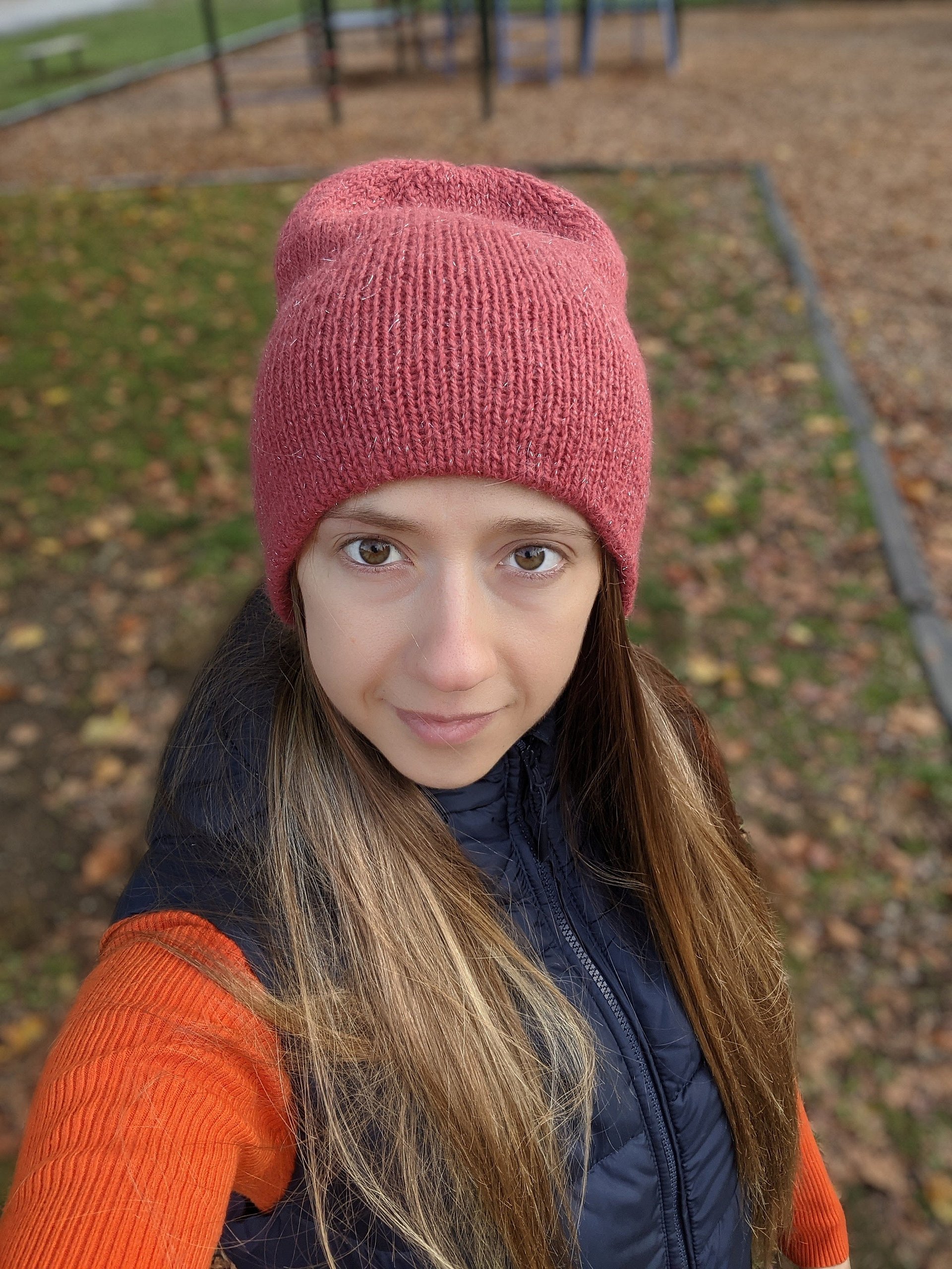 Double Layer Reversible Hat Knitting Pattern product image (9)