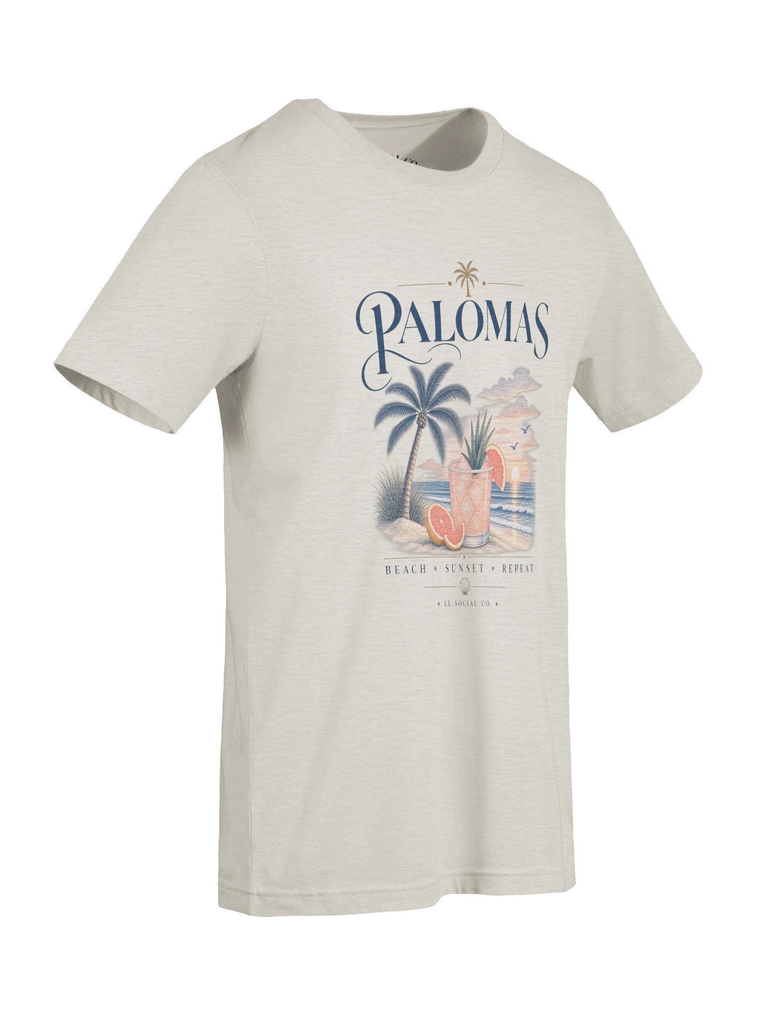 Palomas Beach Sunset Repeat - Unisex Resort Tee product image (87)