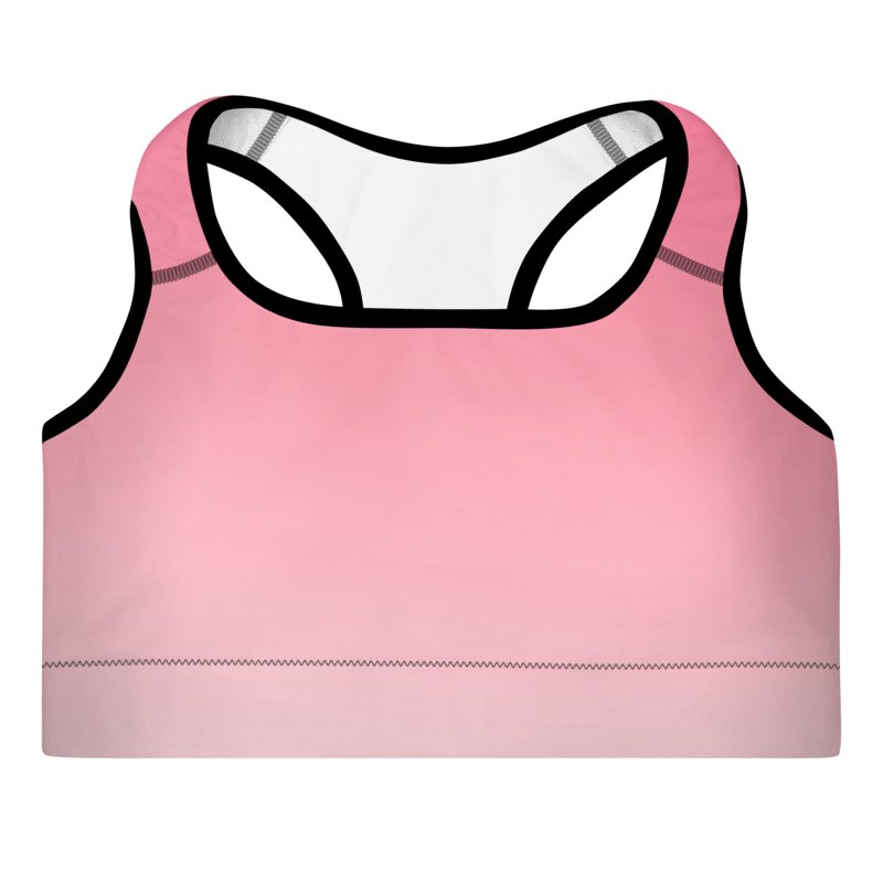 Pink Gradient Delight Sports Bra product image (3)