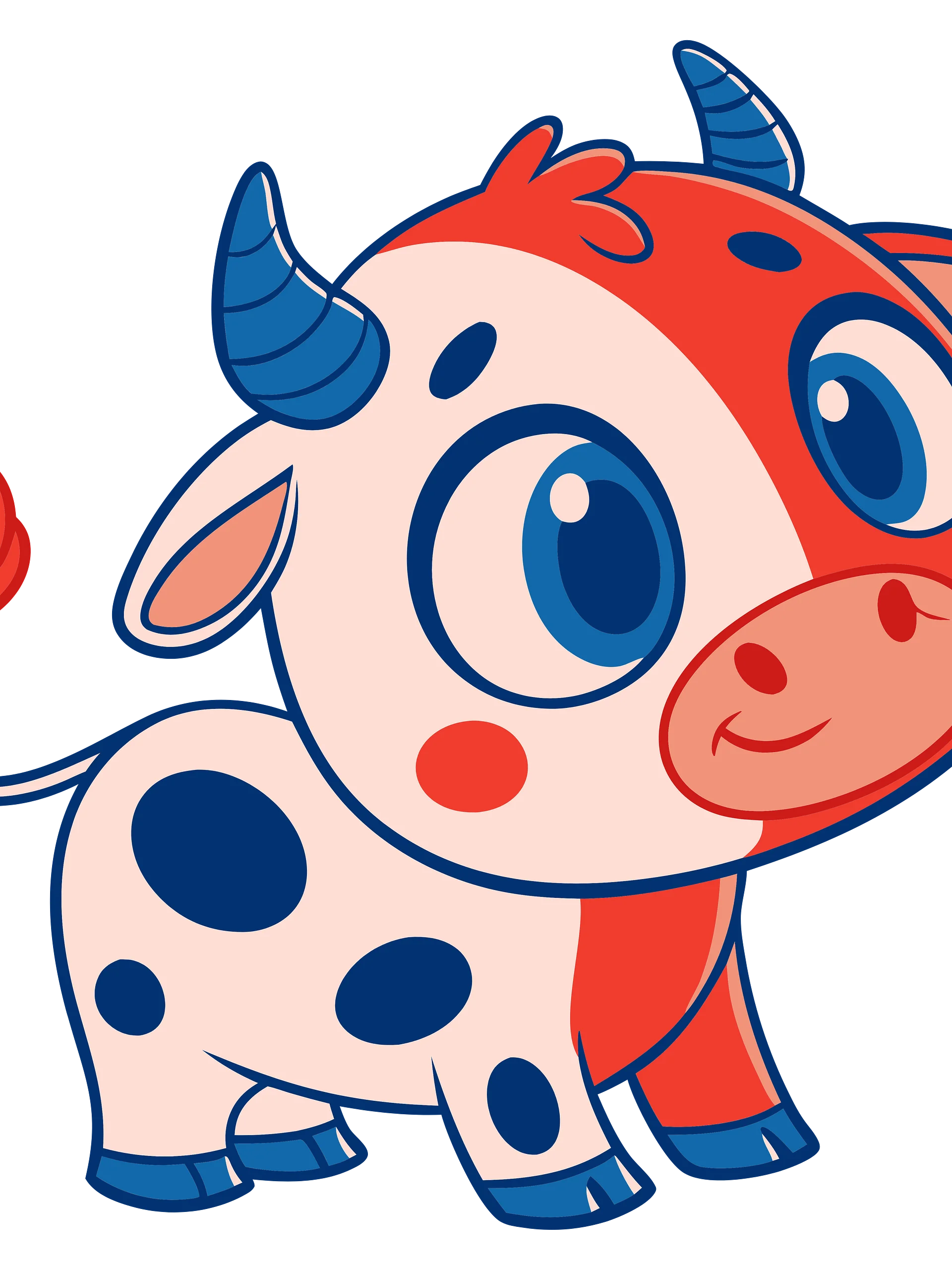 Clipart - Cute Baby Cows product image (6)