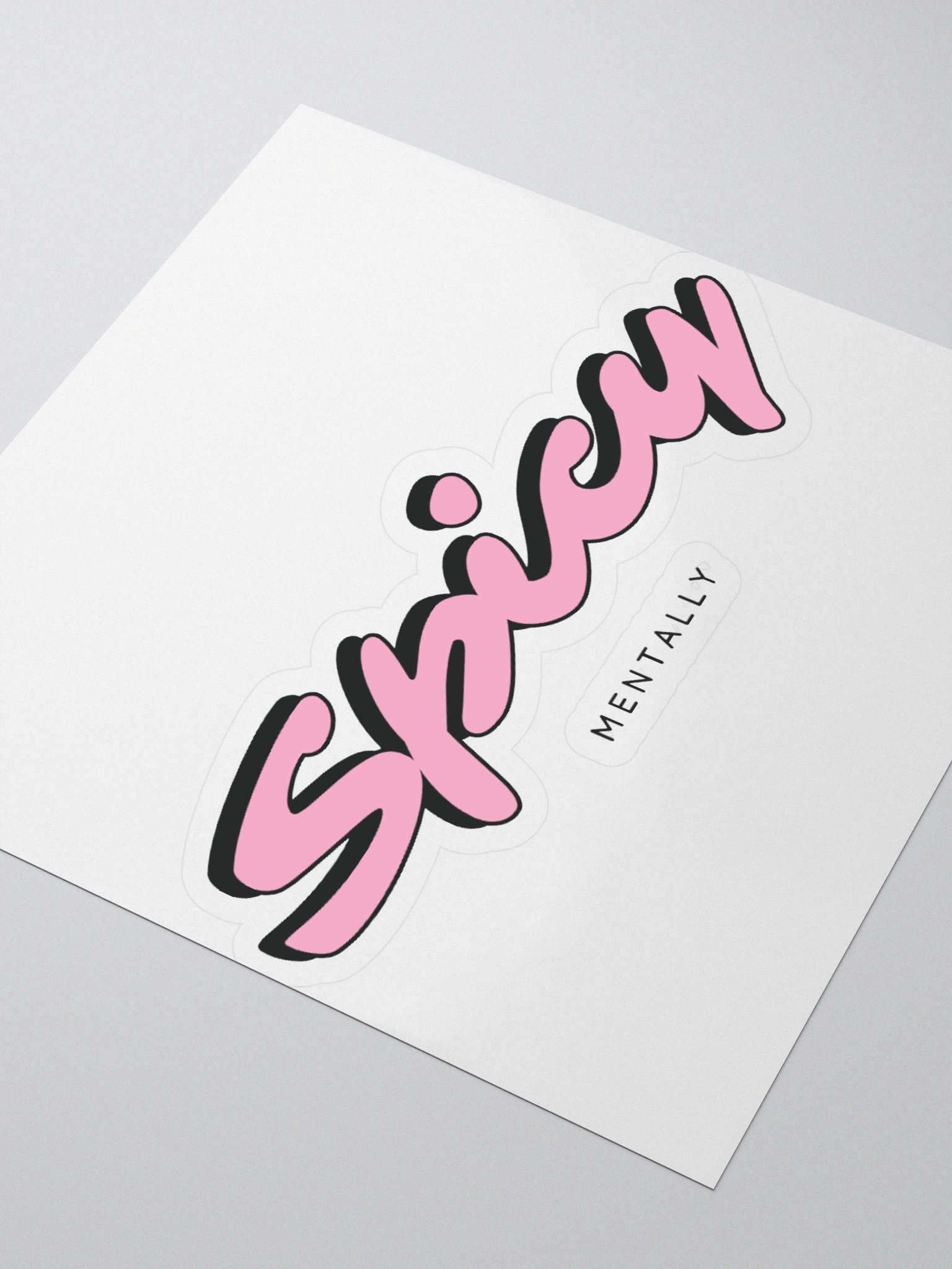 Spicy....mentally sticker product image (3)