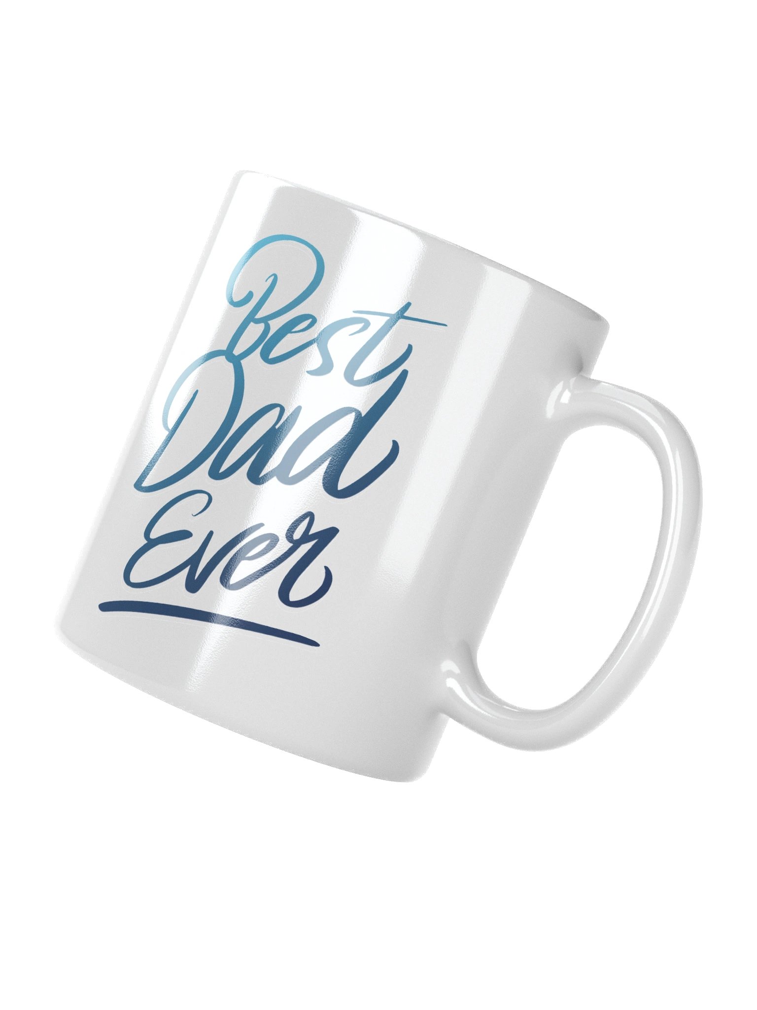 Best Dad Ever White Glossy Mug product image (9)