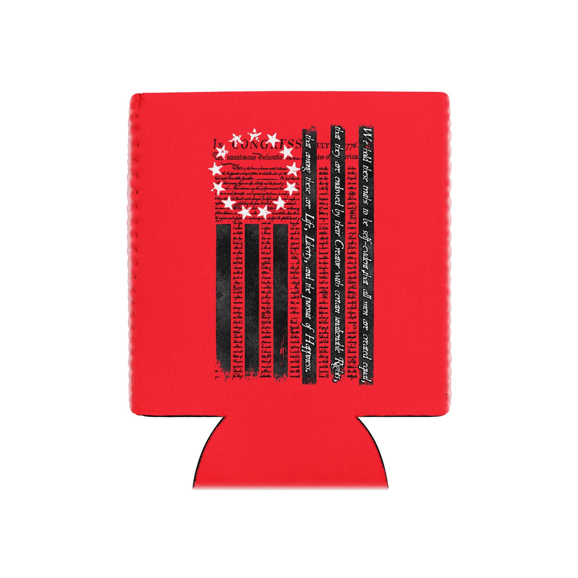 Declaration Flag: The Pursuit of Happiness Coozie product image (1)