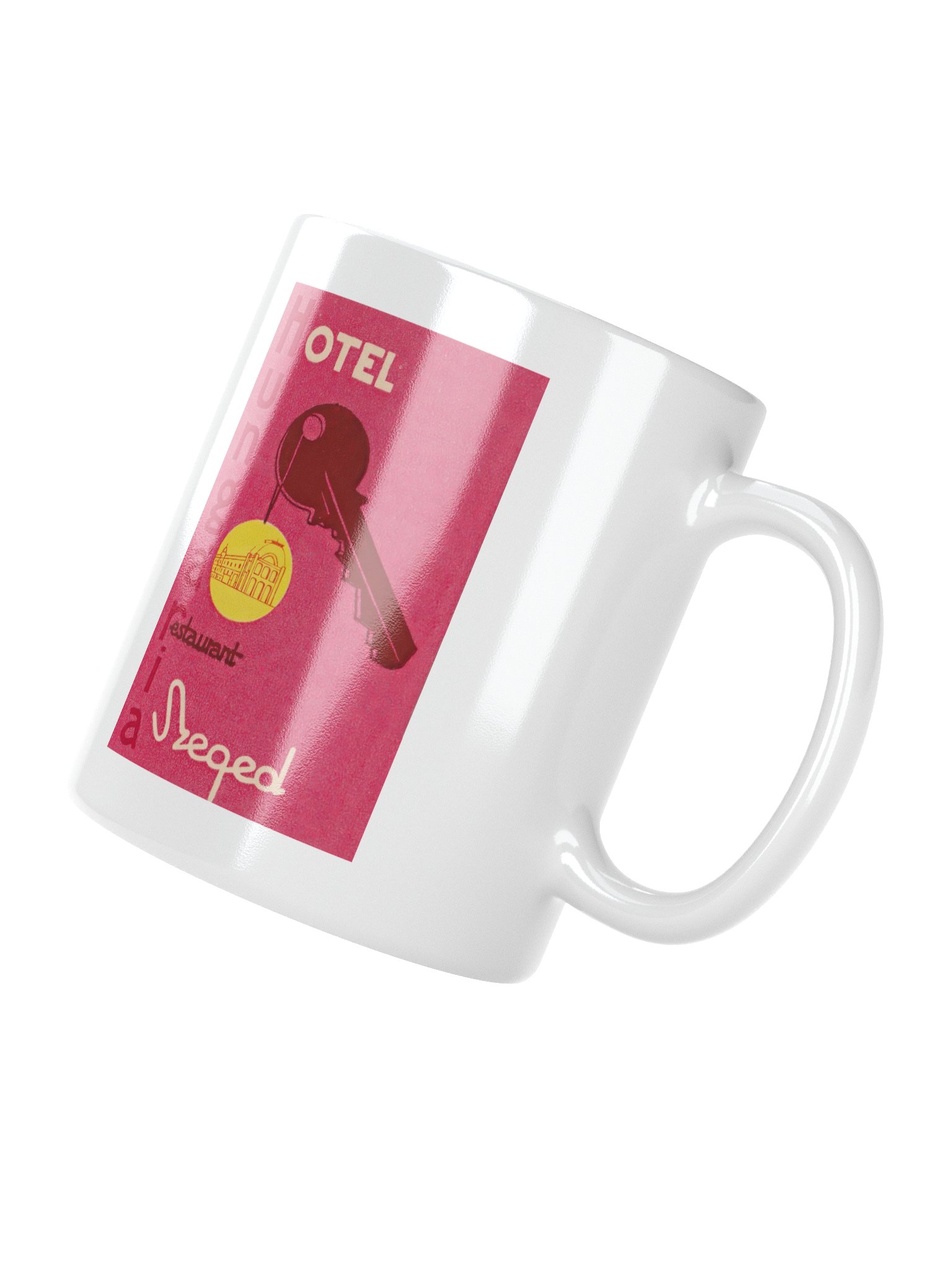 Hotel Hungaria Mug-Pink product image (3)