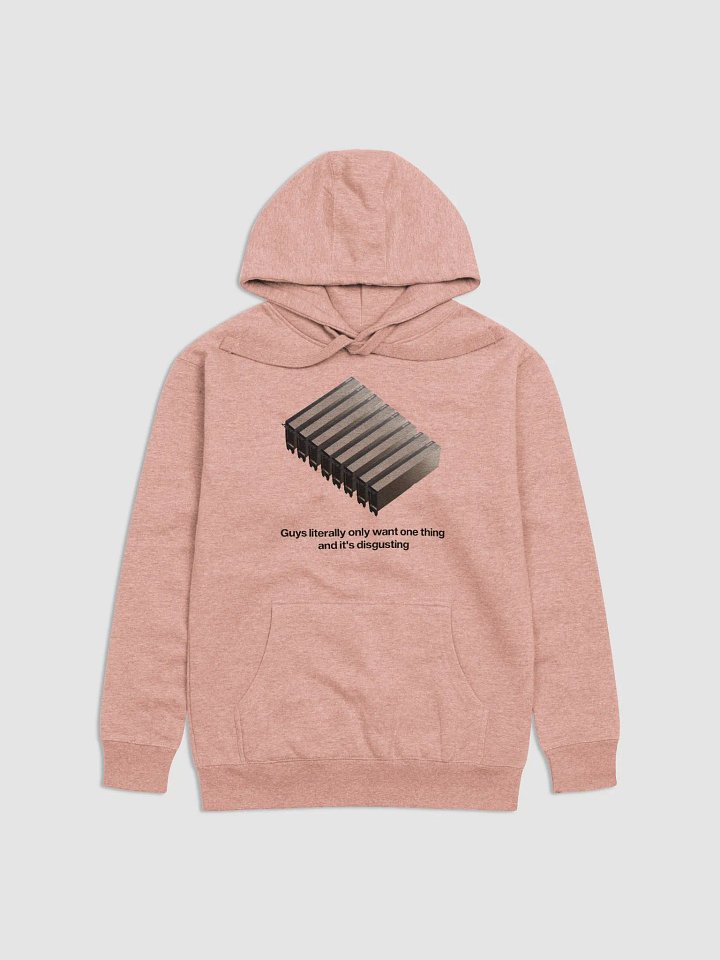 guys only want one thing (censored) hoodie - 65% soft cotton product image (2)
