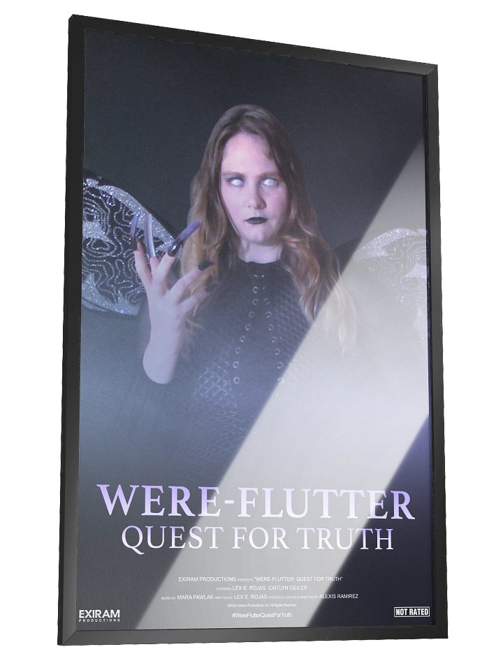 Were-Flutter: Quest for Truth - Framed Poster product image (2)