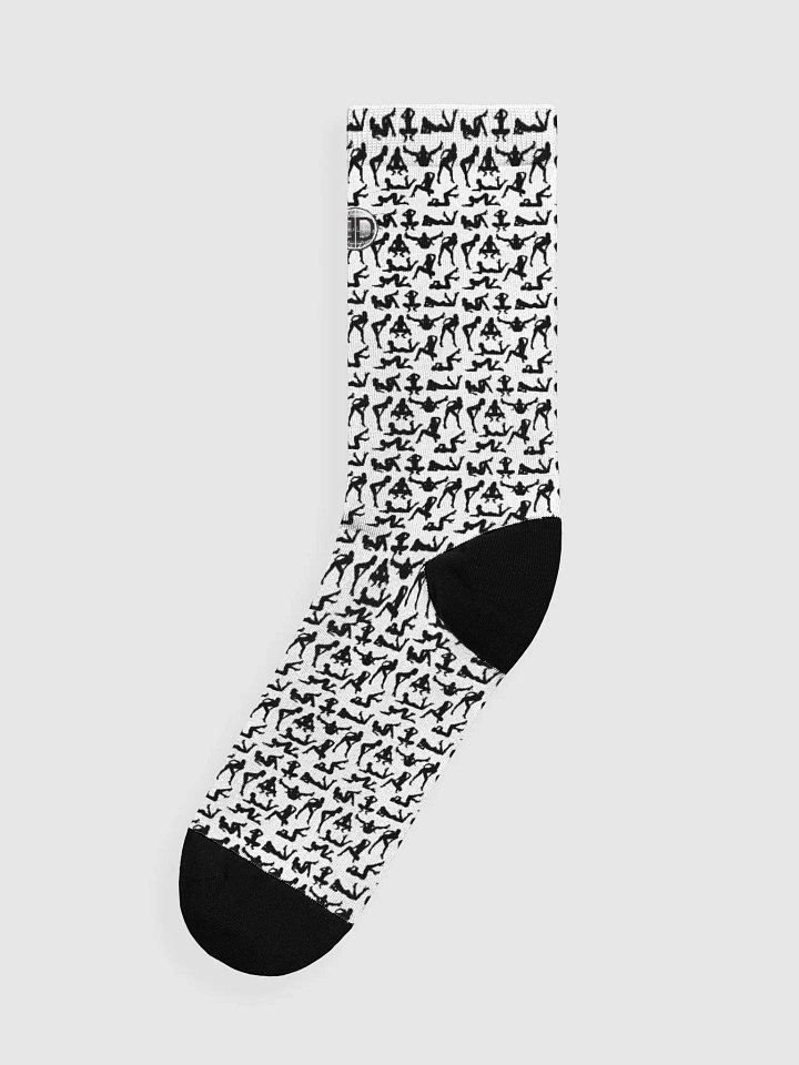 A Perfect Ten - WHITE | Sustainable Crew Socks product image (1)