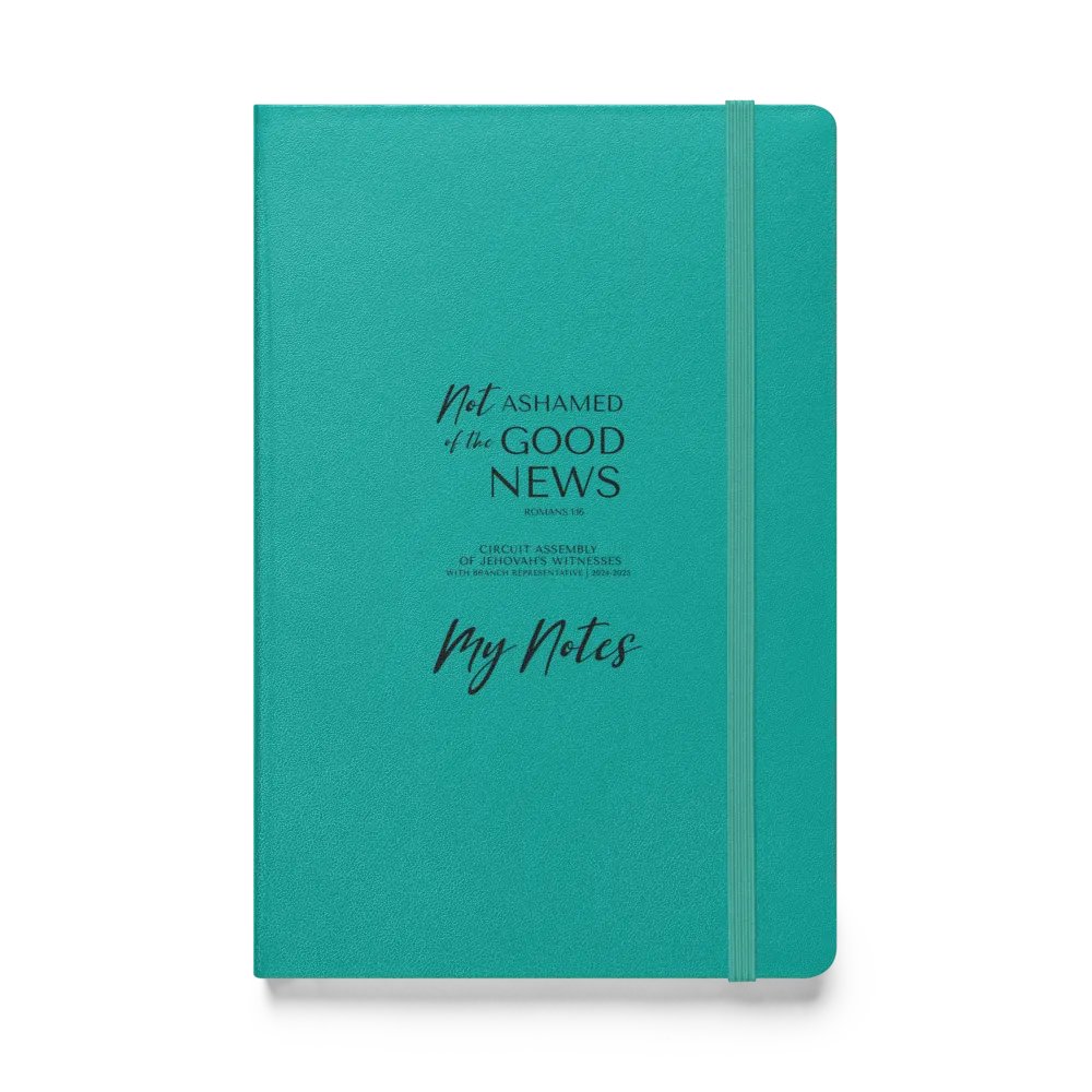 'Not Ashamed of the Good News' Hardcover Notebook product image (41)