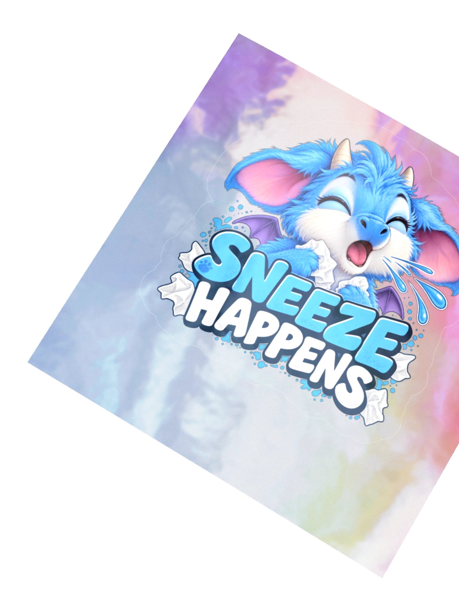 Sneeze Happens Holographic Sticker product image (4)