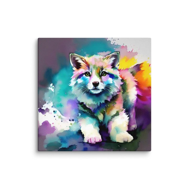 Cute Dog Digital Painting - v4 product image (1)