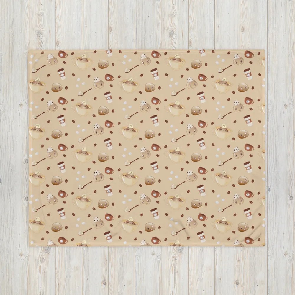 Coffee Slime Throw Blanket product image (3)