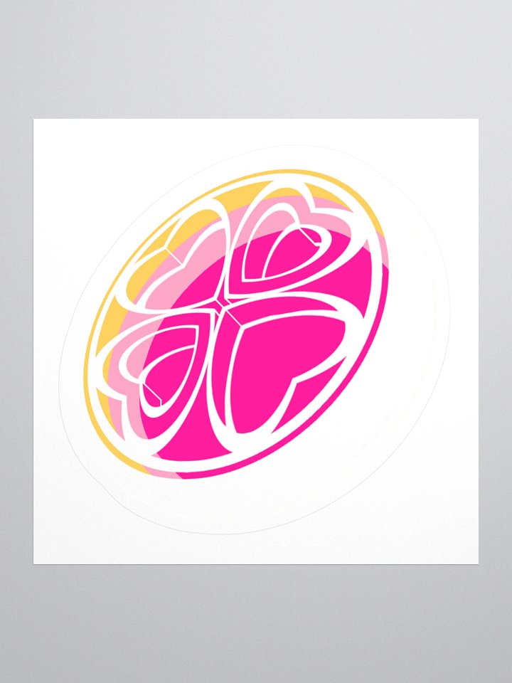 Heart Rims - Kiss Cut Sticker SINGLE product image (1)