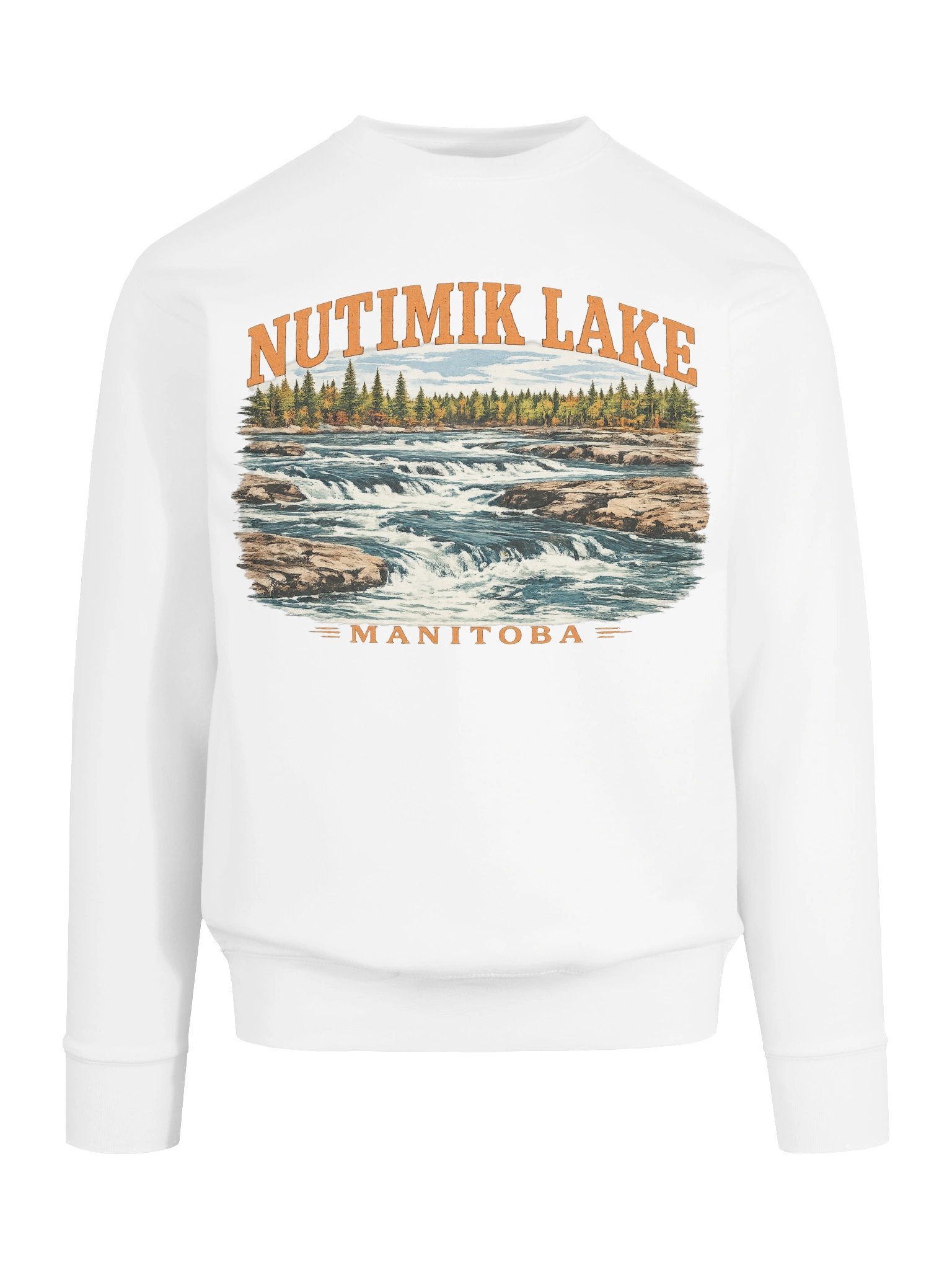Nutimik Lake Manitoba Crewneck - 100% Cotton Exterior product image (9)