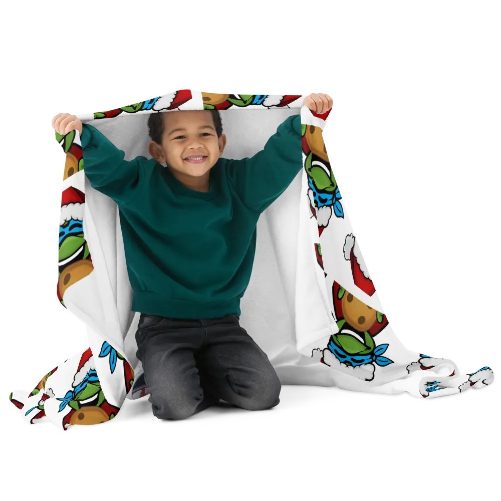 Santa Leo Throw Blanket product image (2)