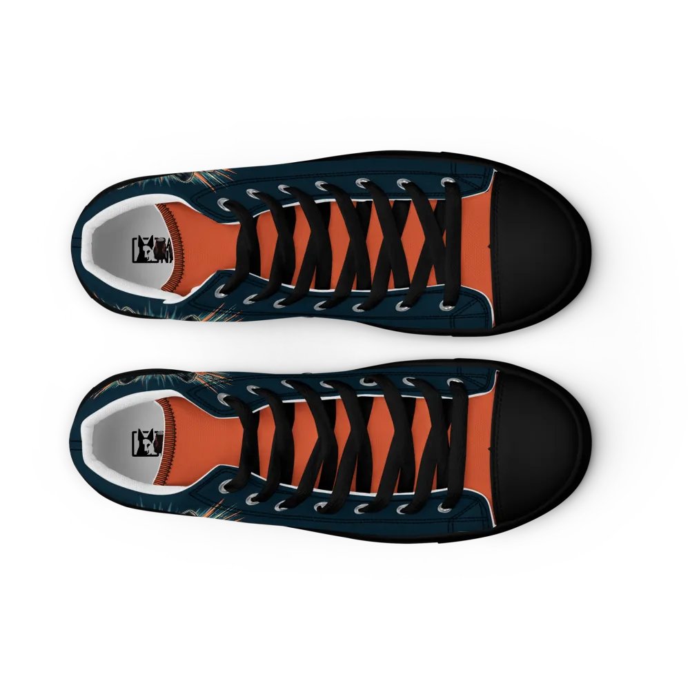 Dutch Shepherd Women's K9 Malinois Canvas High Tops product image (8)