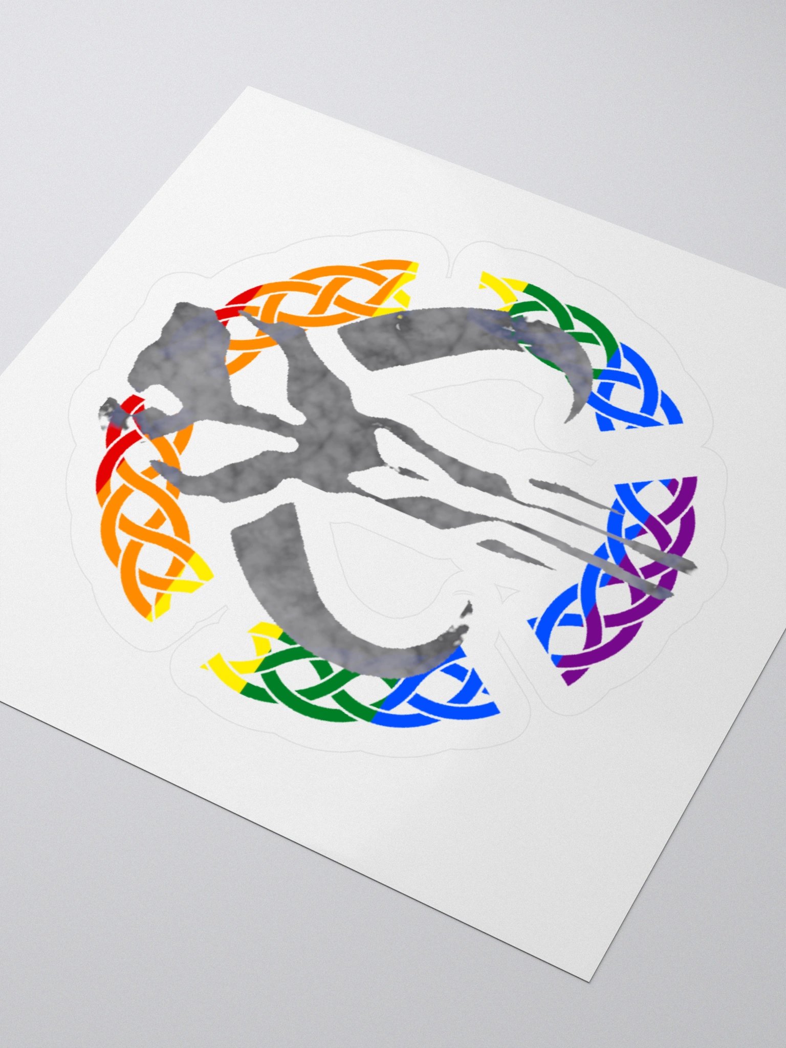 Rainbow Mythosaur Sticker product image (9)