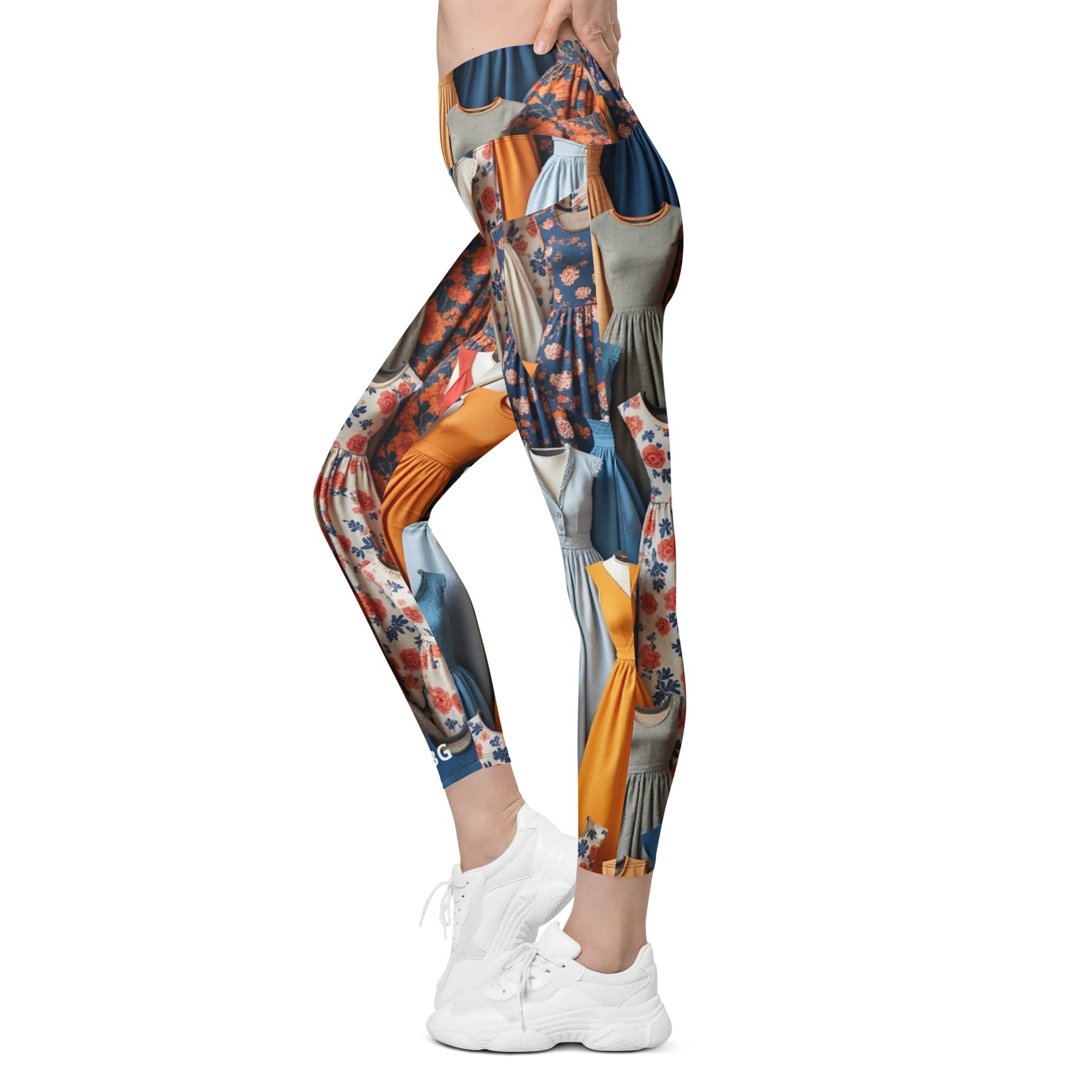 Barry Grady 'Dresses' Crossover Leggings product image (4)