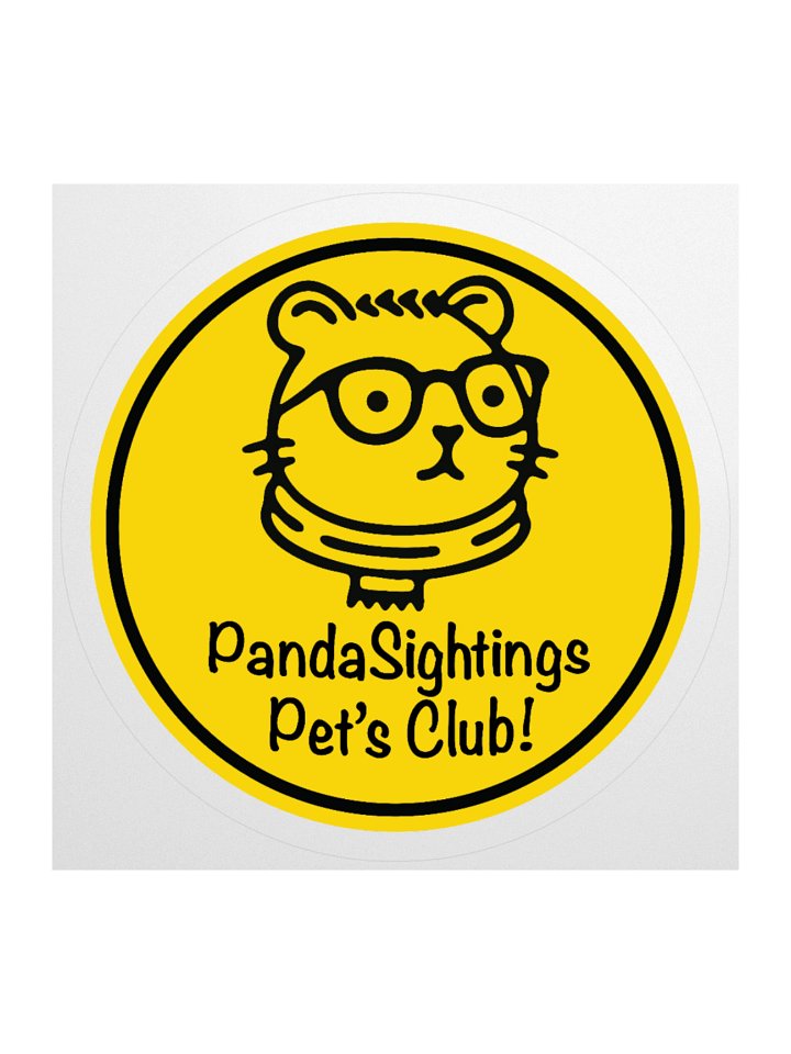 Pet's Club Sticker! product image (3)