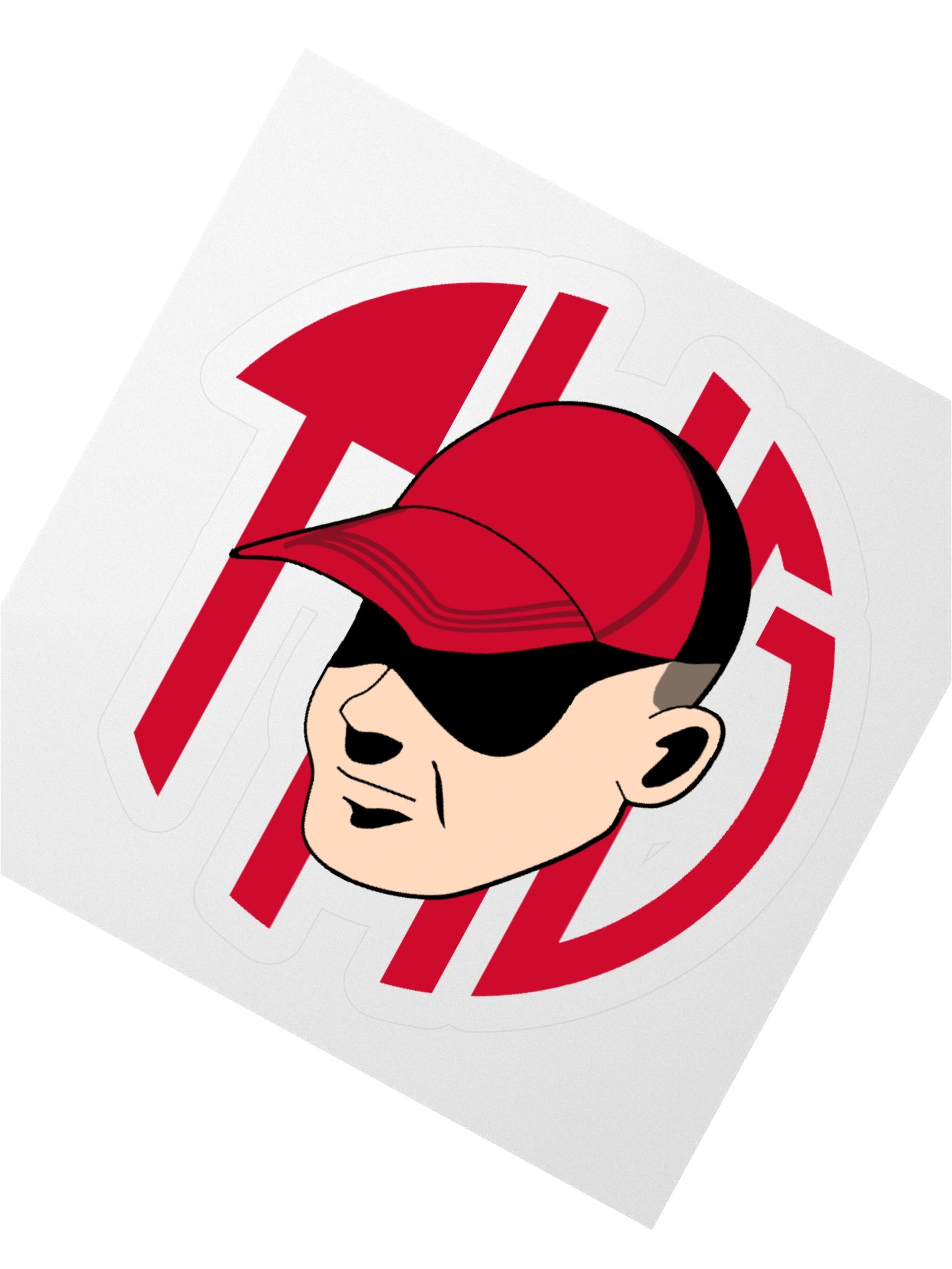 Red THG Logo Sticker Set product image (5)
