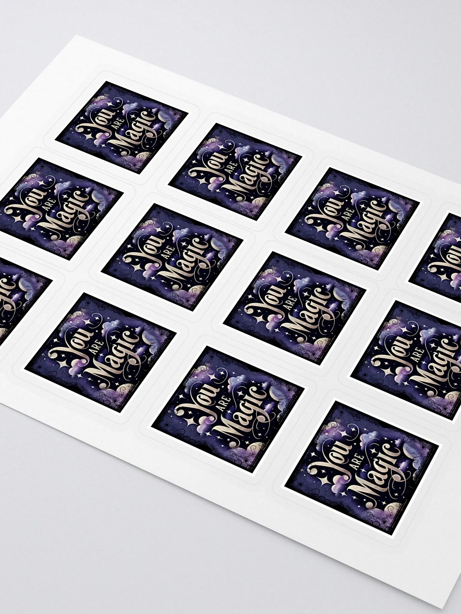 You are Magic Kiss Cut Sticker Sheet product image (2)